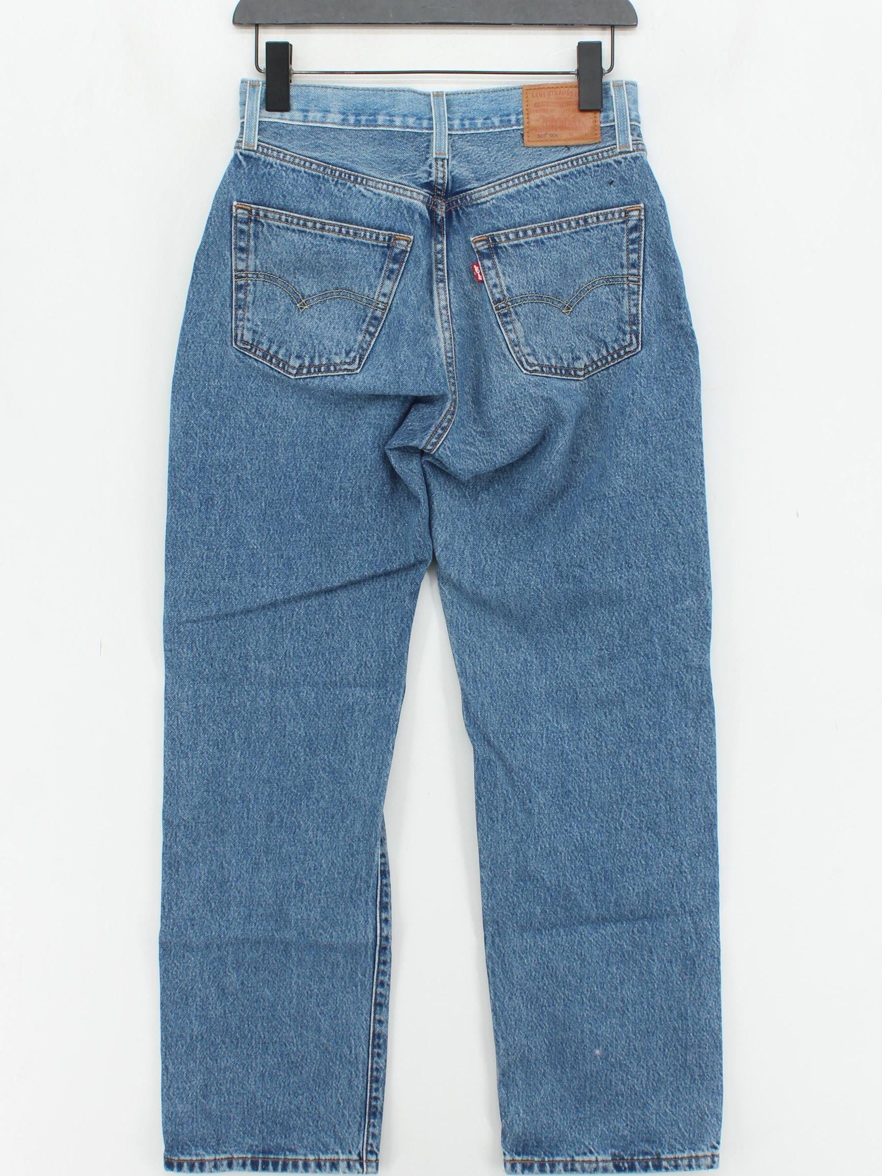 Levi’s Women's Jeans W 26 in; L 30 in Blue 100% Cotton Straight - Image 2