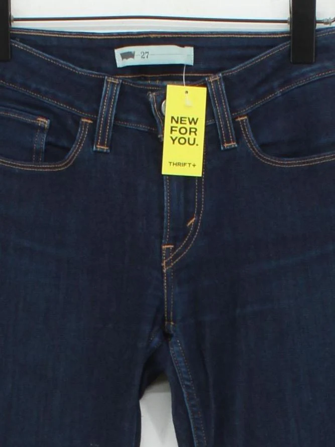Levi’s Women's Jeans W 27 in Blue Cotton - Image 3