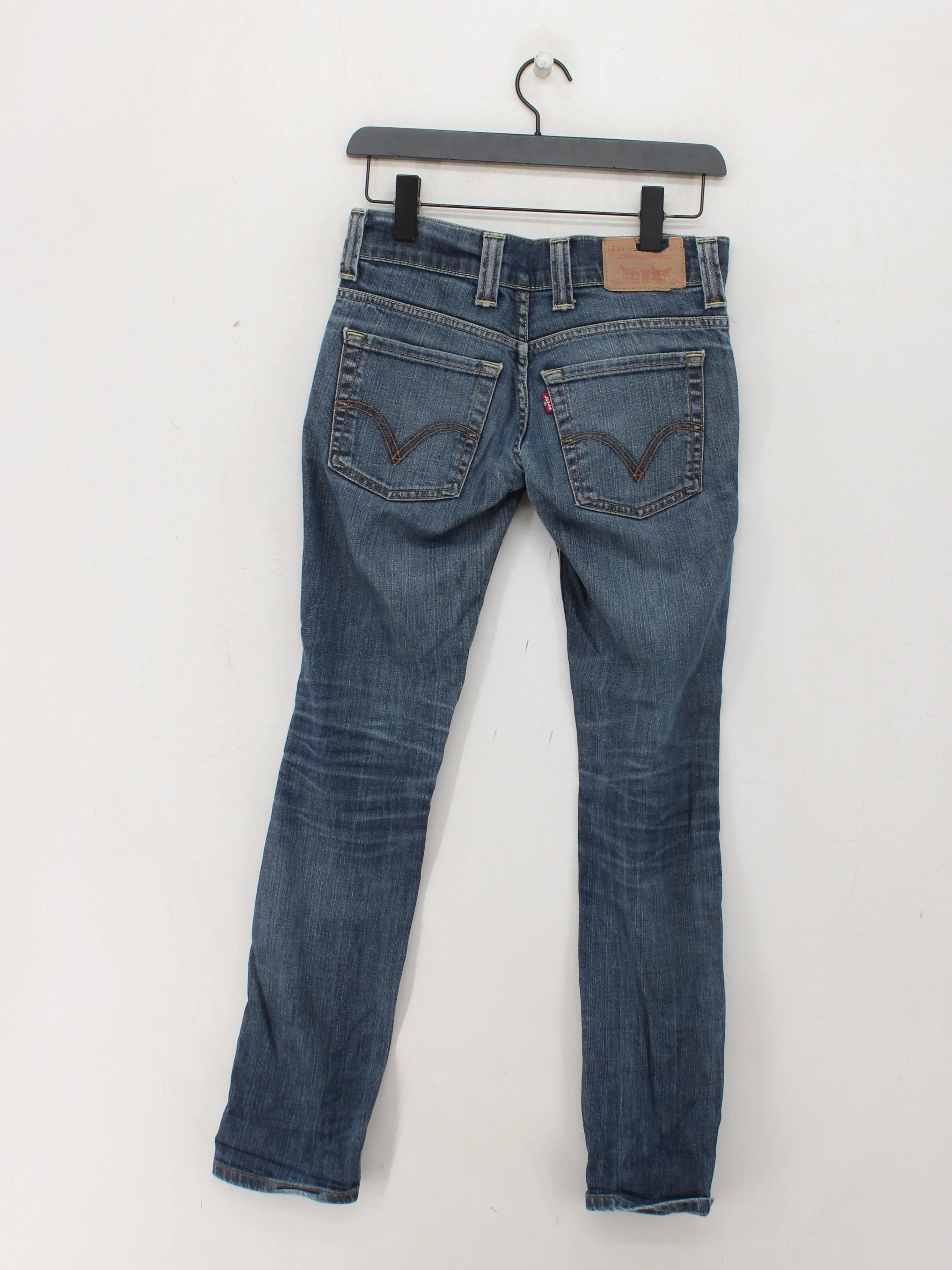 Levi’s Women's Jeans W 27 in Blue Cotton with Elastane Skinny - Image 2