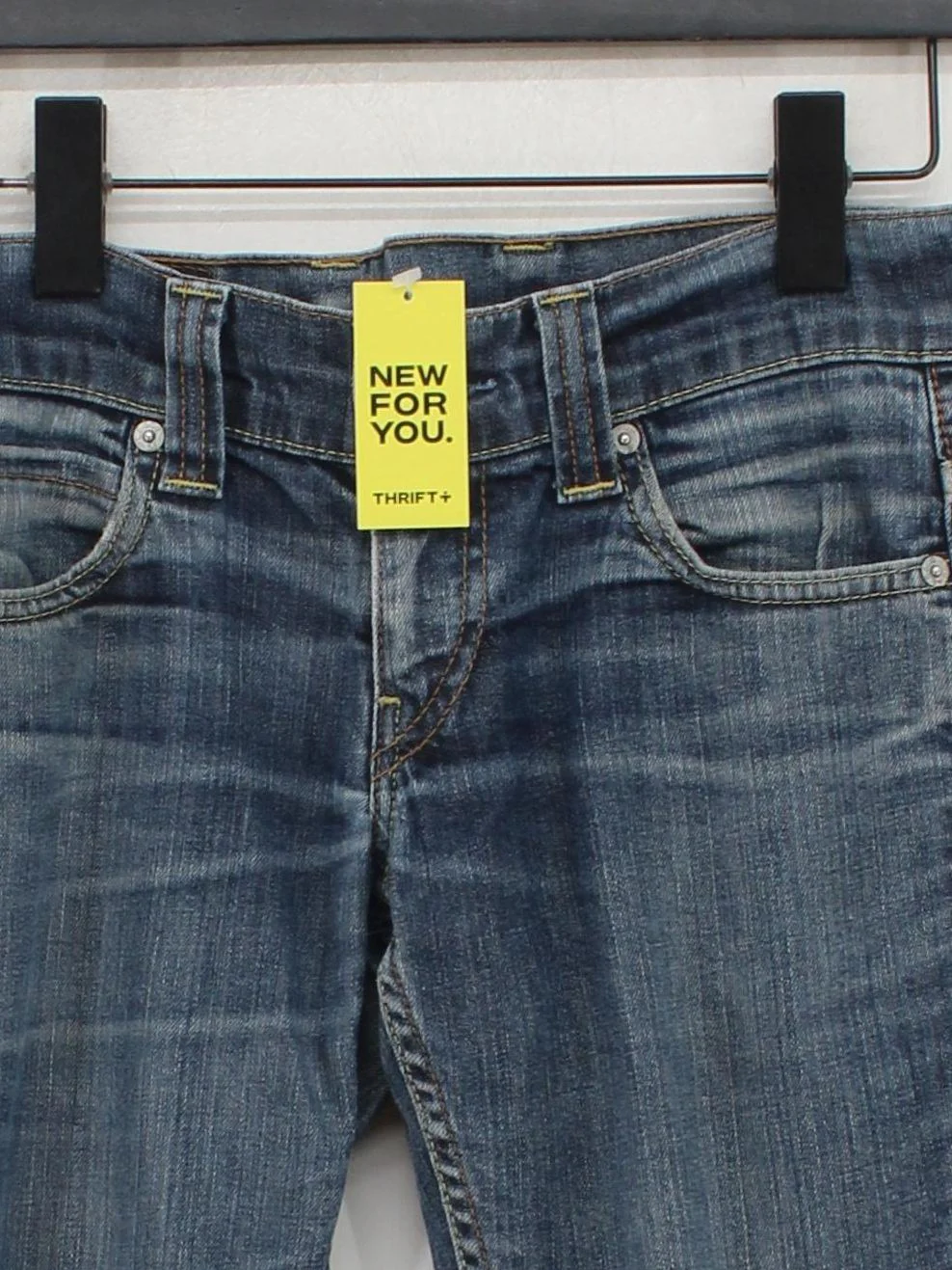 Levi’s Women's Jeans W 27 in Blue Cotton with Elastane Skinny - Image 3