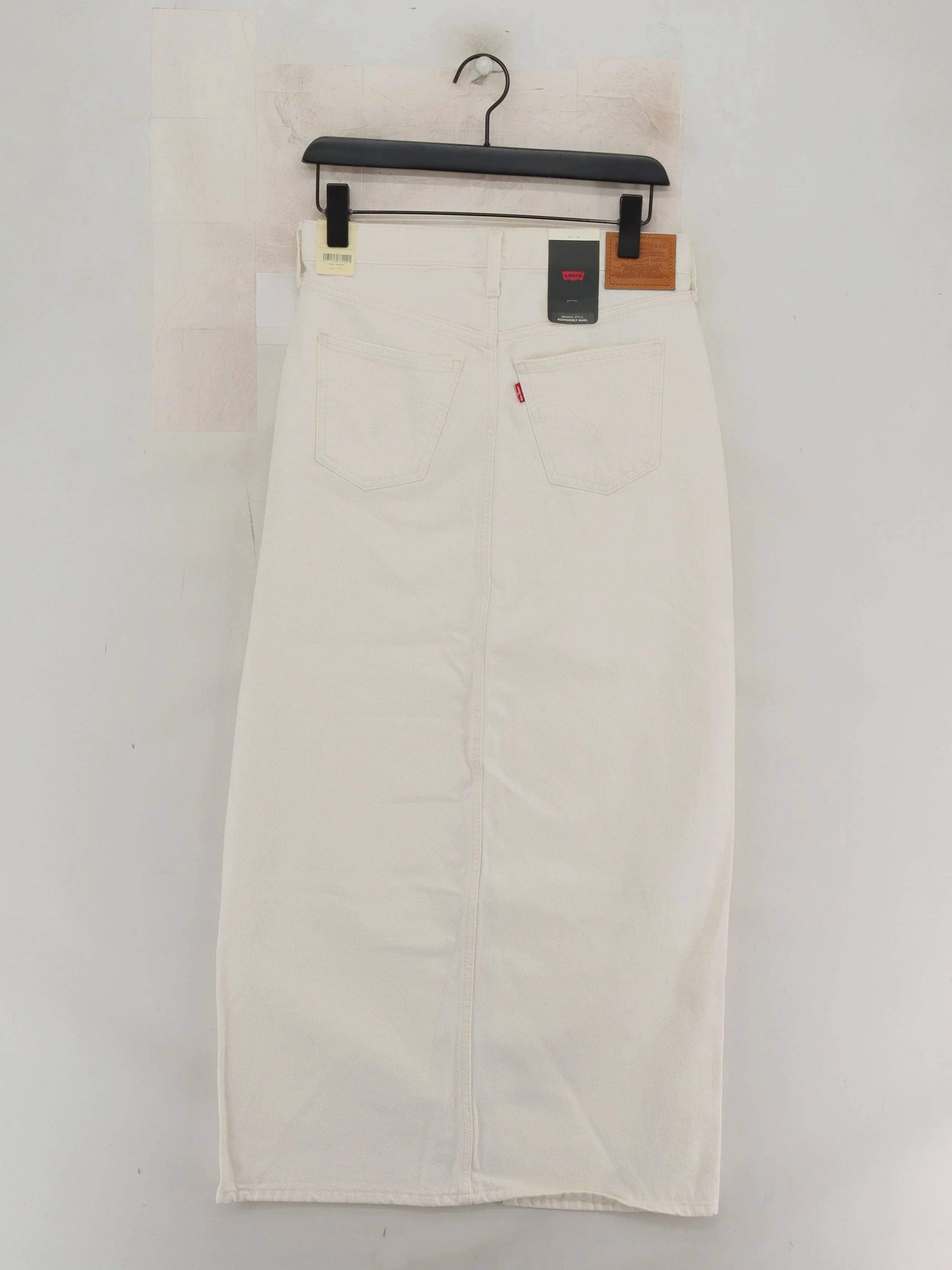 Levi’s Women's Jeans W 27 in Cream 100% Cotton Wide-Leg - Image 2
