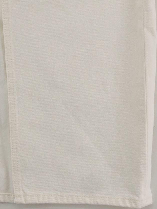 Levi’s Women's Jeans W 27 in Cream 100% Cotton Wide-Leg - Image 4