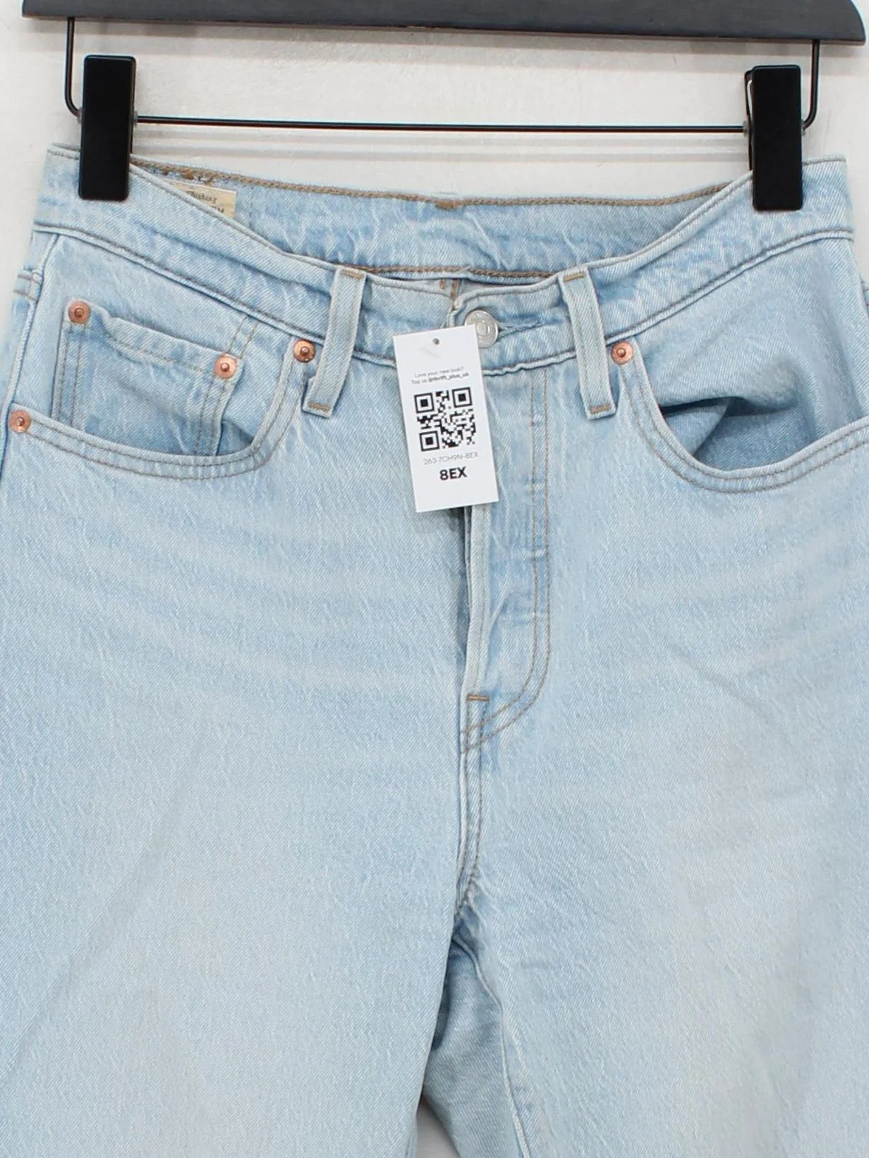 Levi’s Women's Jeans W 27 in; L 30 in Blue 100% Cotton Mom - Image 3