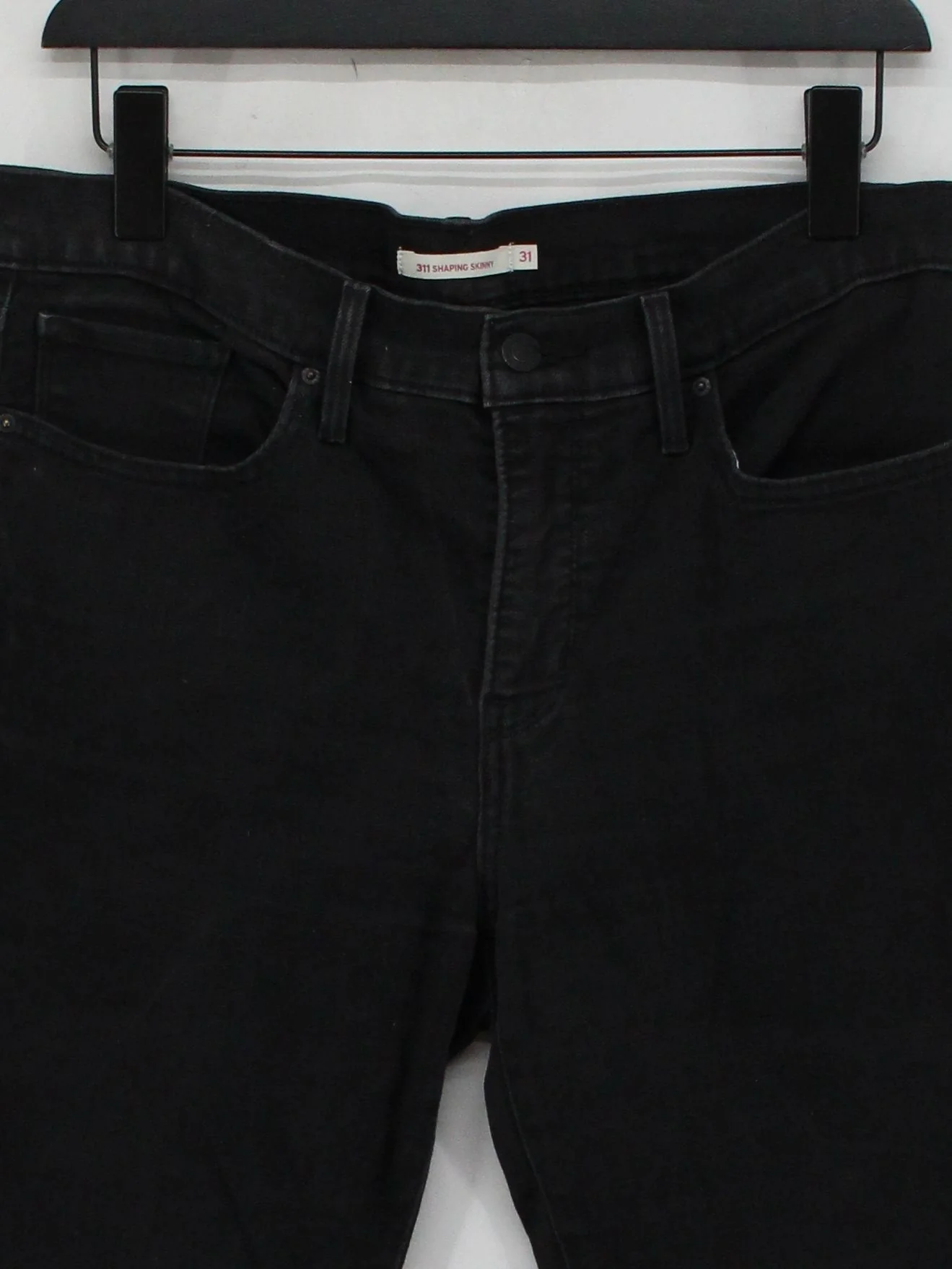 Levi’s Women's Jeans W 28 in Black Cotton - Image 3