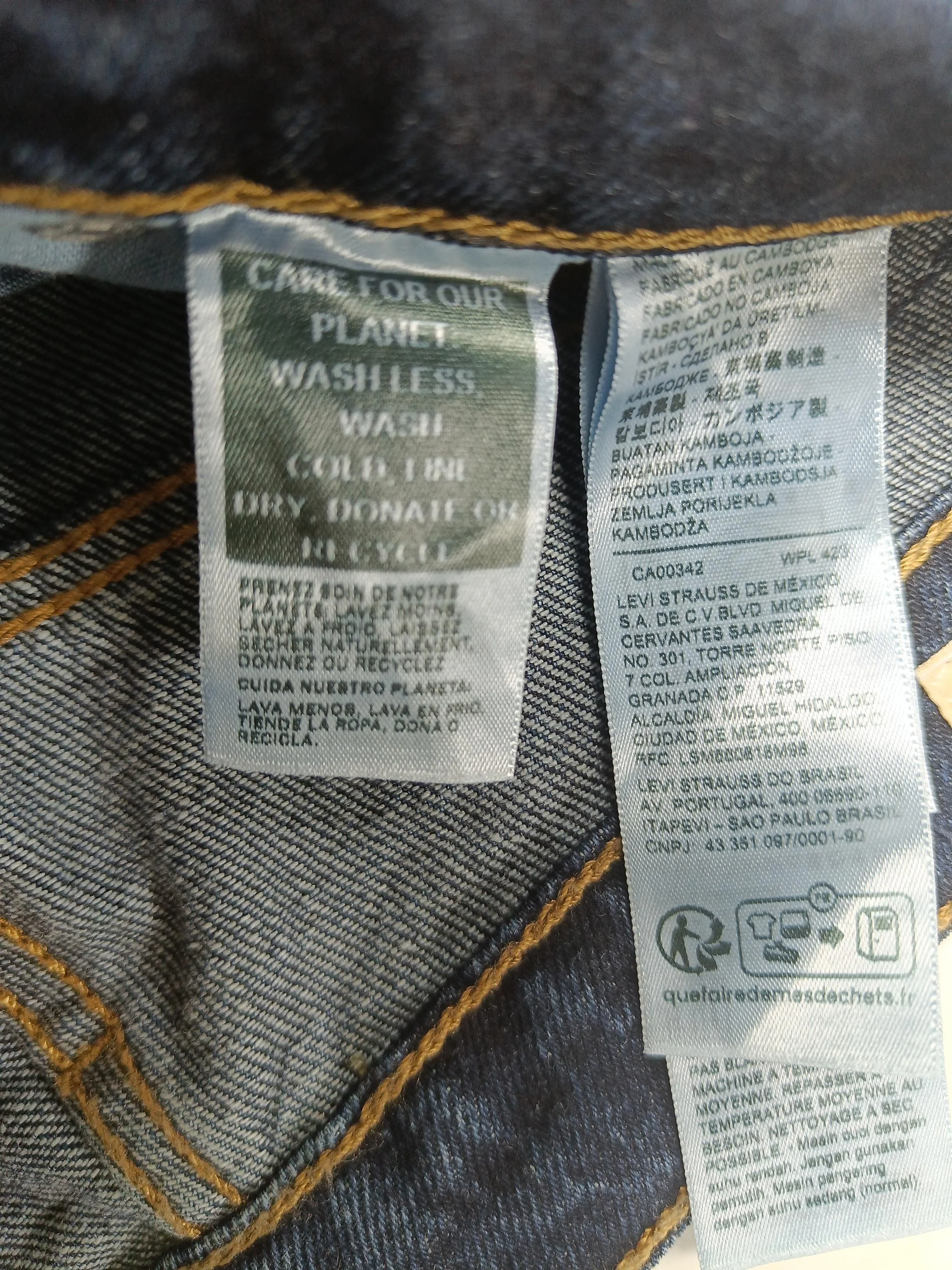 Levi’s Women's Jeans W 28 in Blue 100% Cotton Mom - Image 6