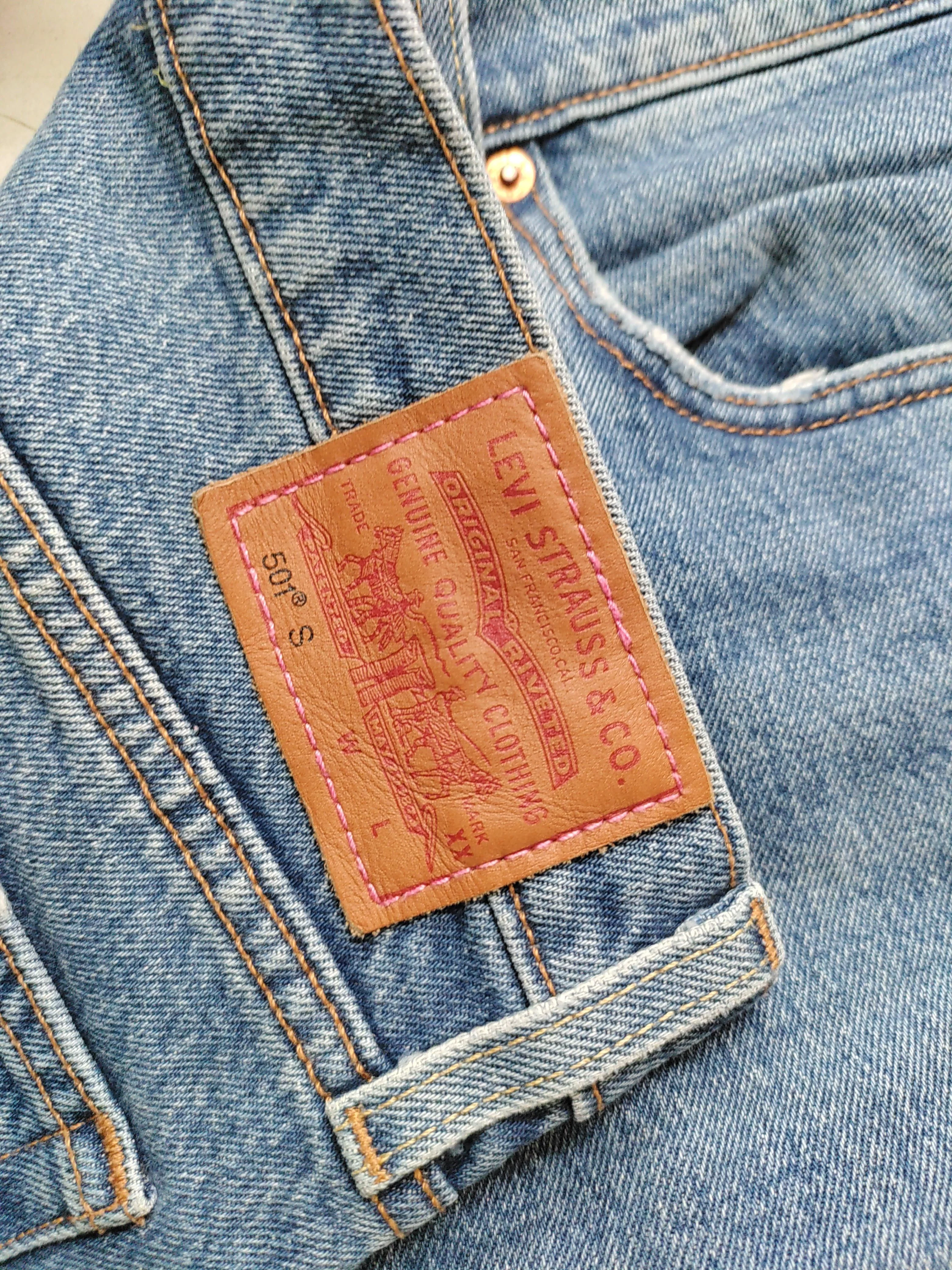 Levi’s Women's Jeans W 28 in Blue Cotton with Elastane Straight - Image 5