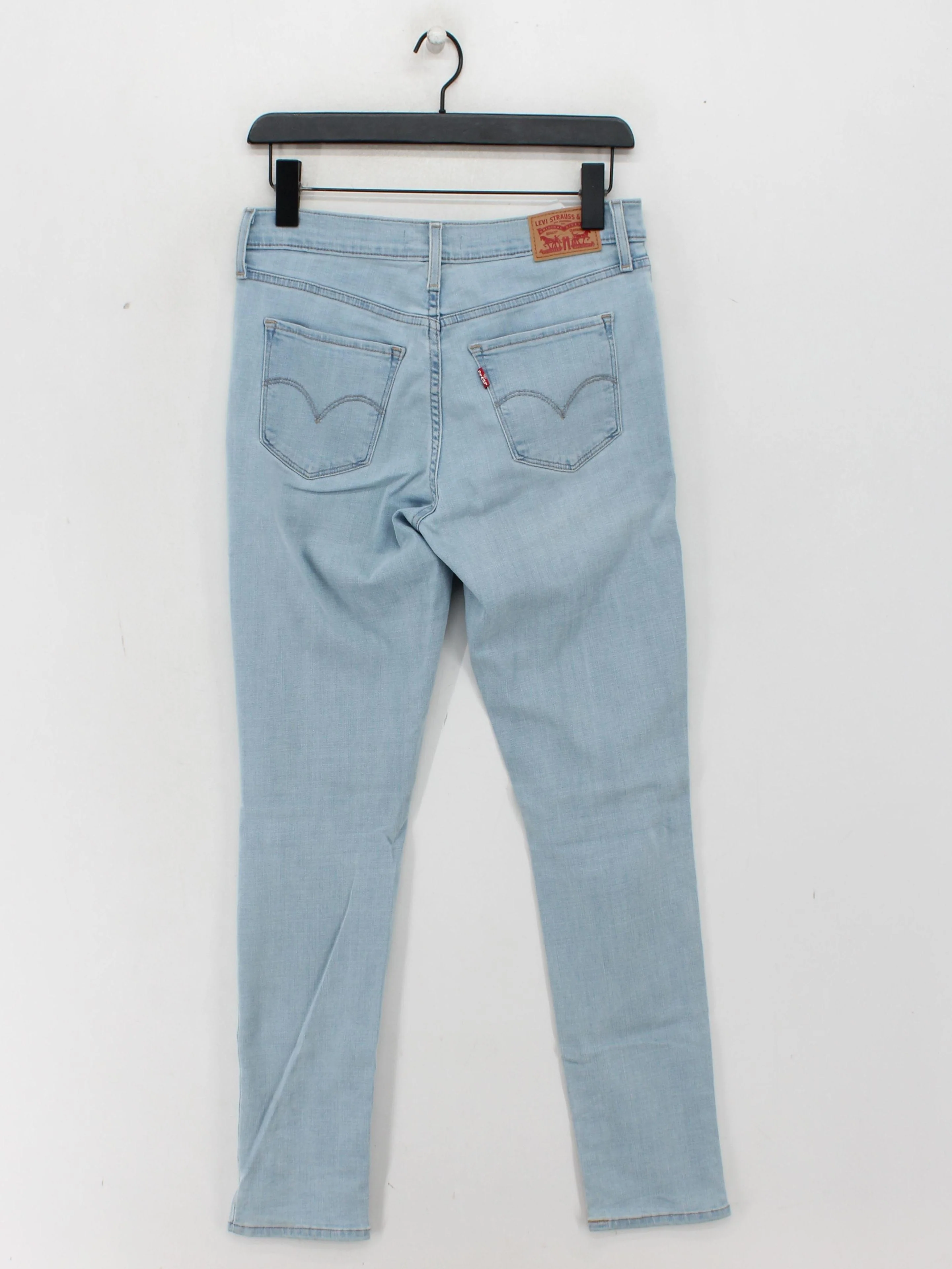 Levi’s Women's Jeans W 28 in Blue Cotton with Viscose, Polyester Skinny - Image 2