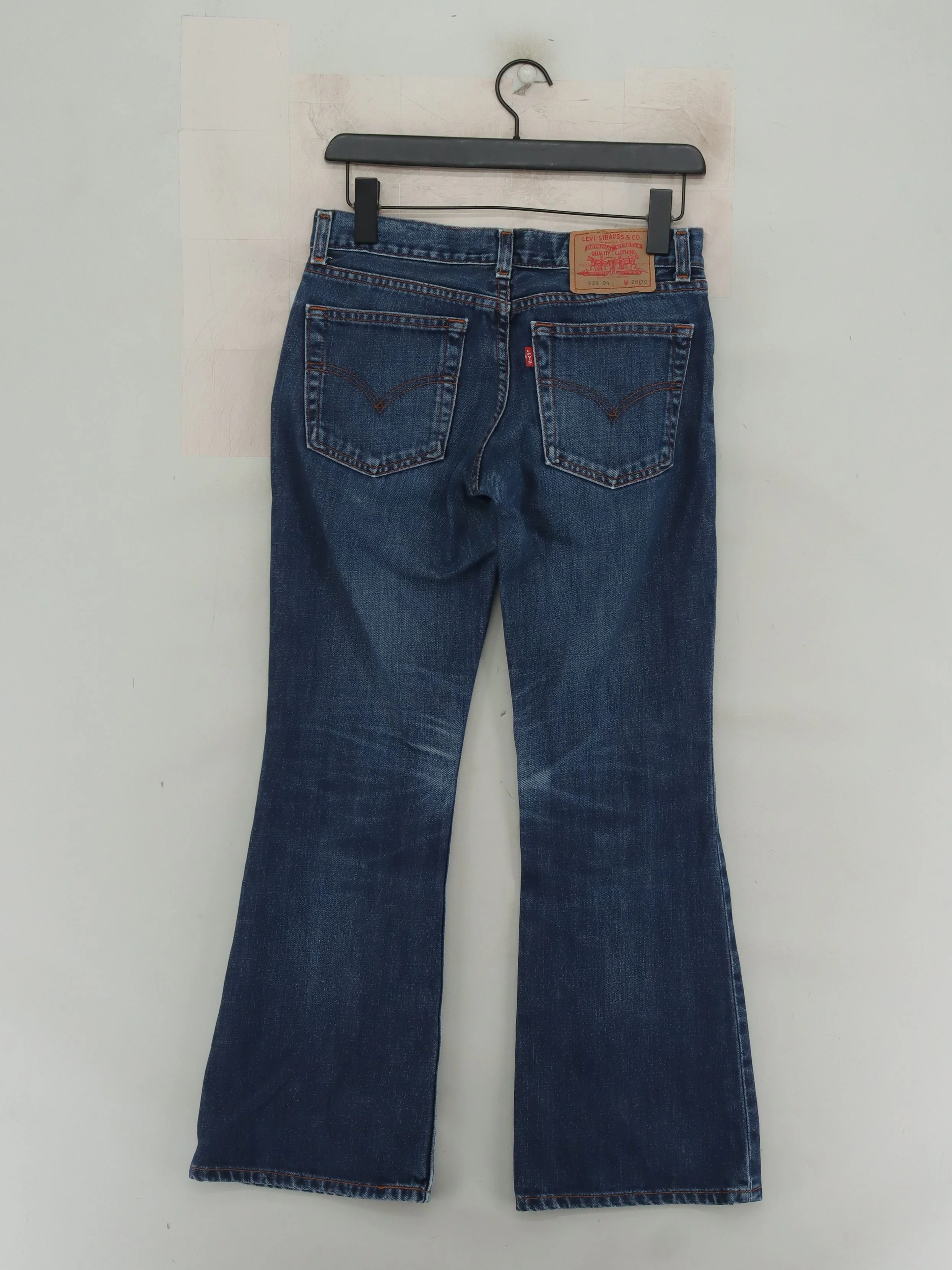 Levi’s Women's Jeans W 28 in; L 30 in Blue 100% Cotton Flared - Image 2