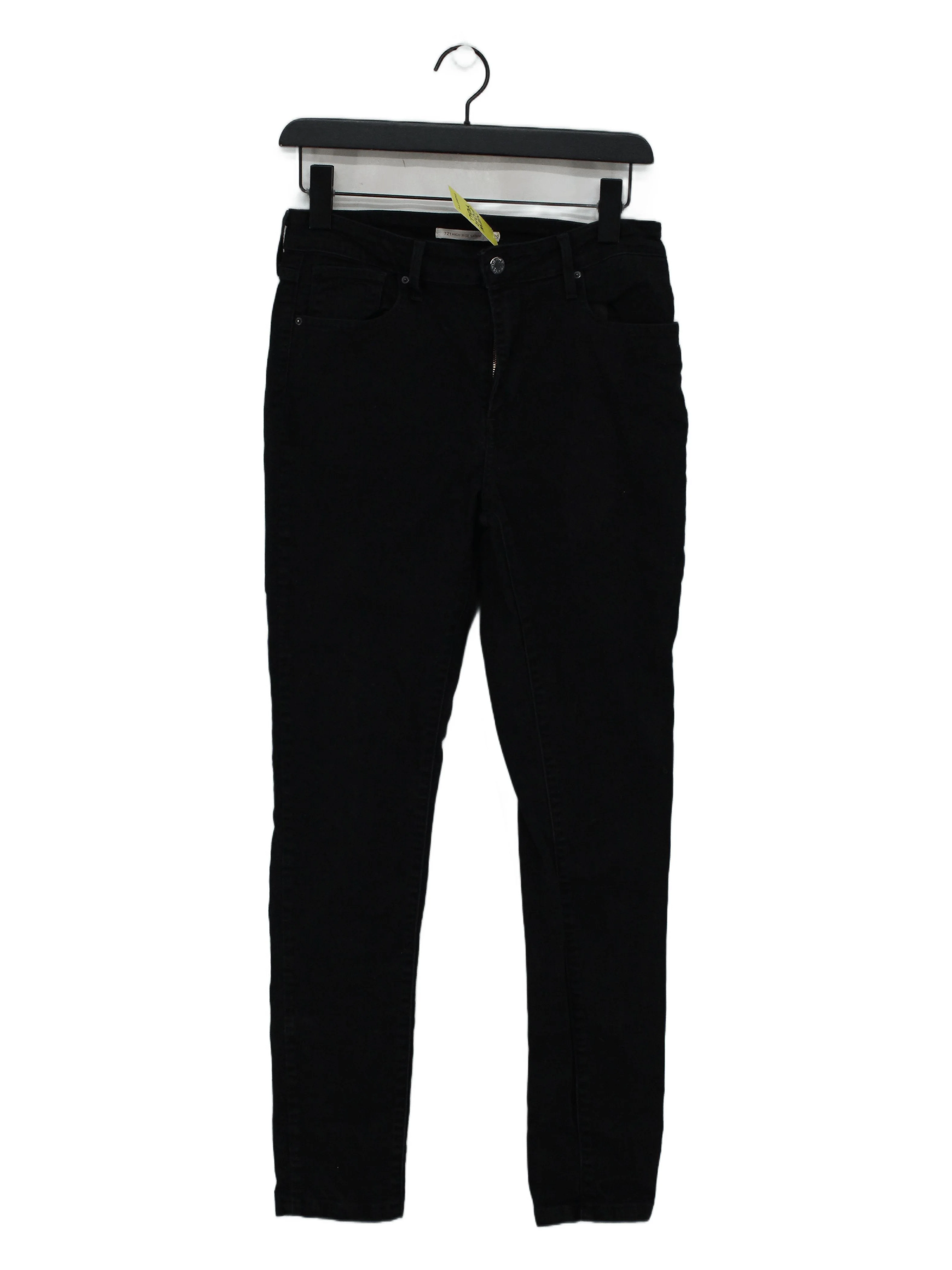 Levi’s Women's Jeans W 29 in Black Cotton with Polyester, Elastane Skinny