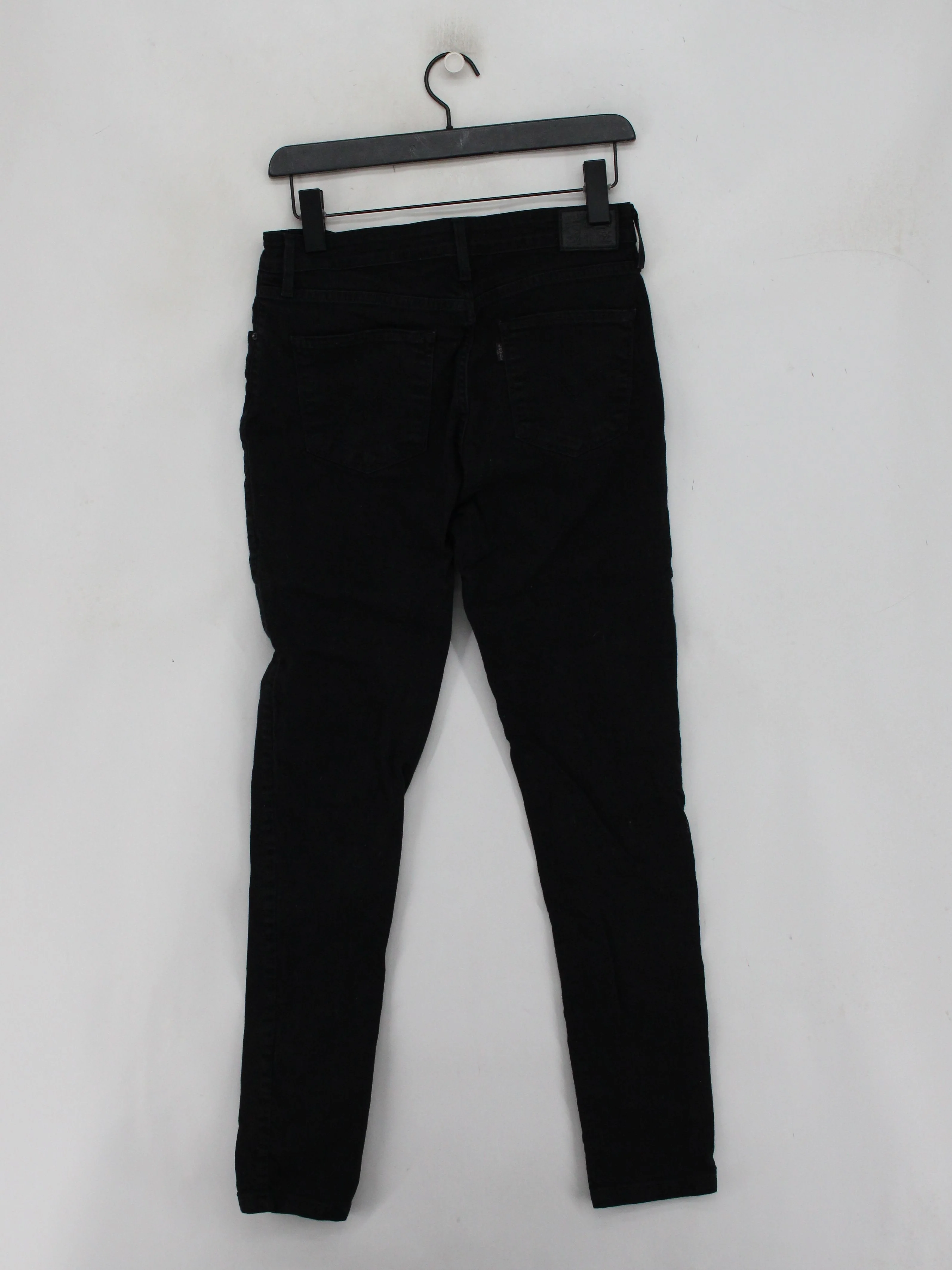 Levi’s Women's Jeans W 29 in Black Cotton with Polyester, Elastane Skinny - Image 2