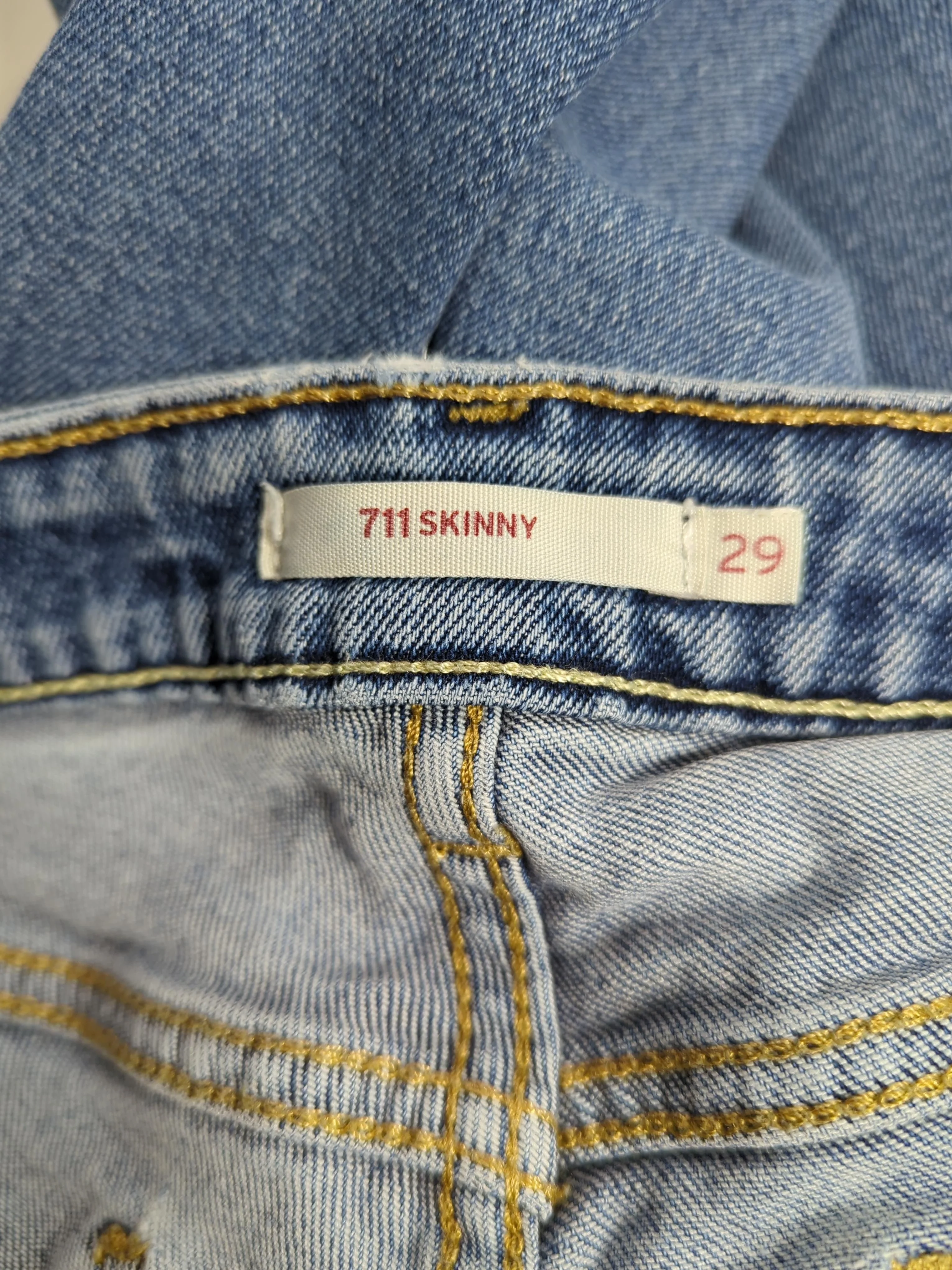 Levi’s Women's Jeans W 29 in Blue Cotton with Elastane Skinny - Image 5