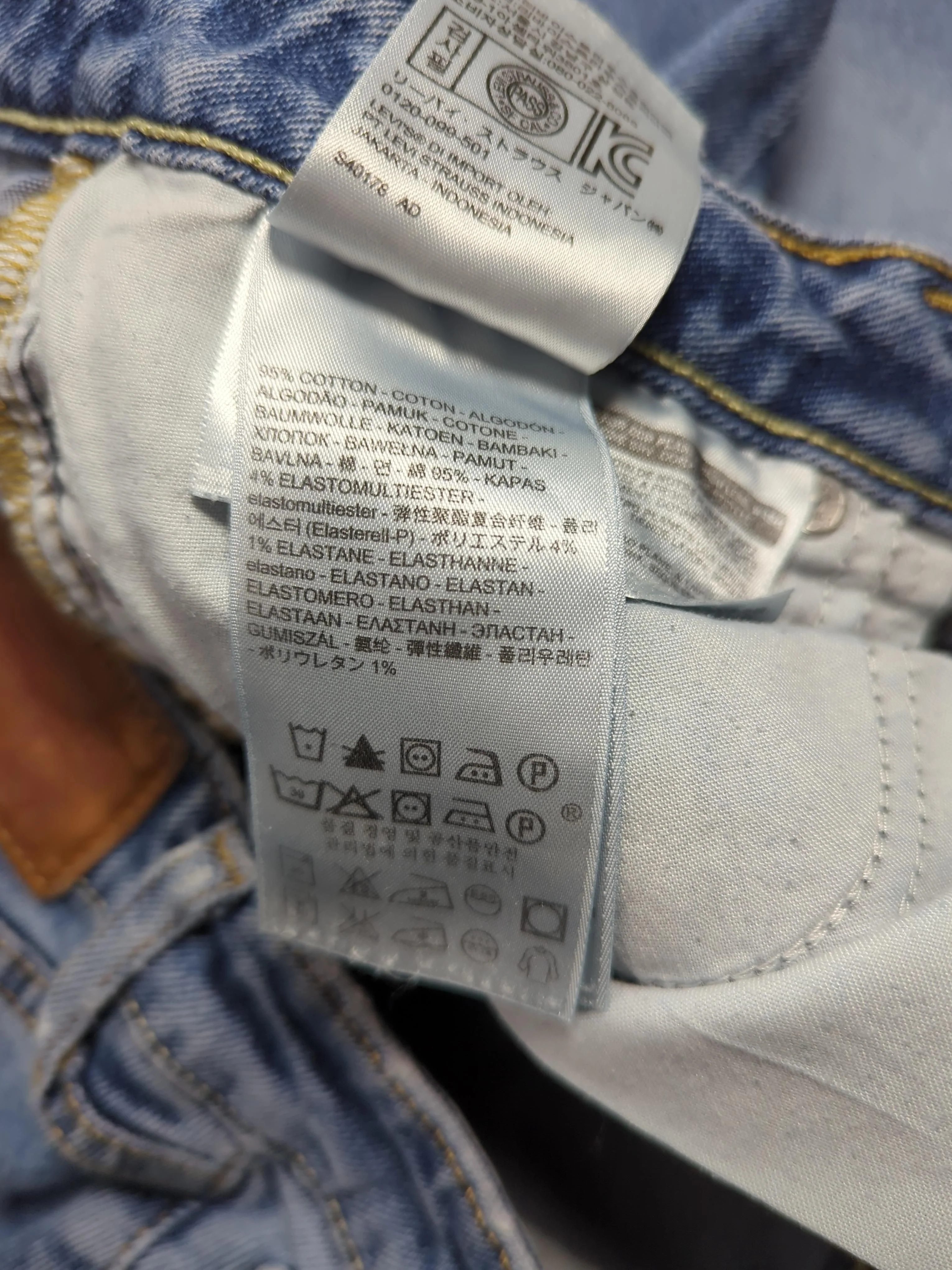 Levi’s Women's Jeans W 29 in Blue Cotton with Elastane Skinny - Image 6