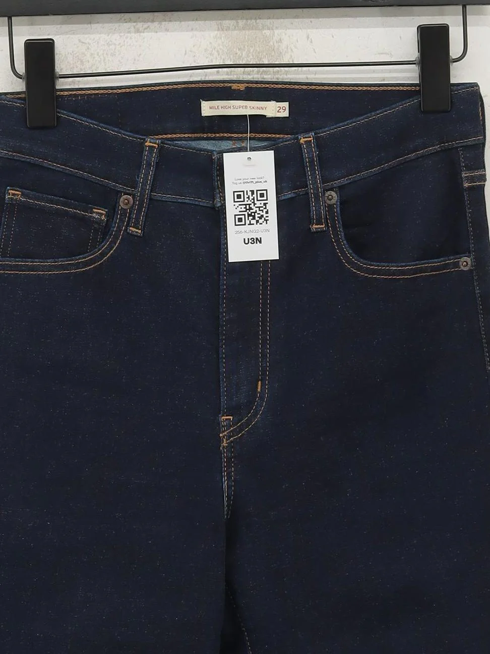 Levi’s Women's Jeans W 29 in Blue Cotton with Elastane Skinny - Image 3
