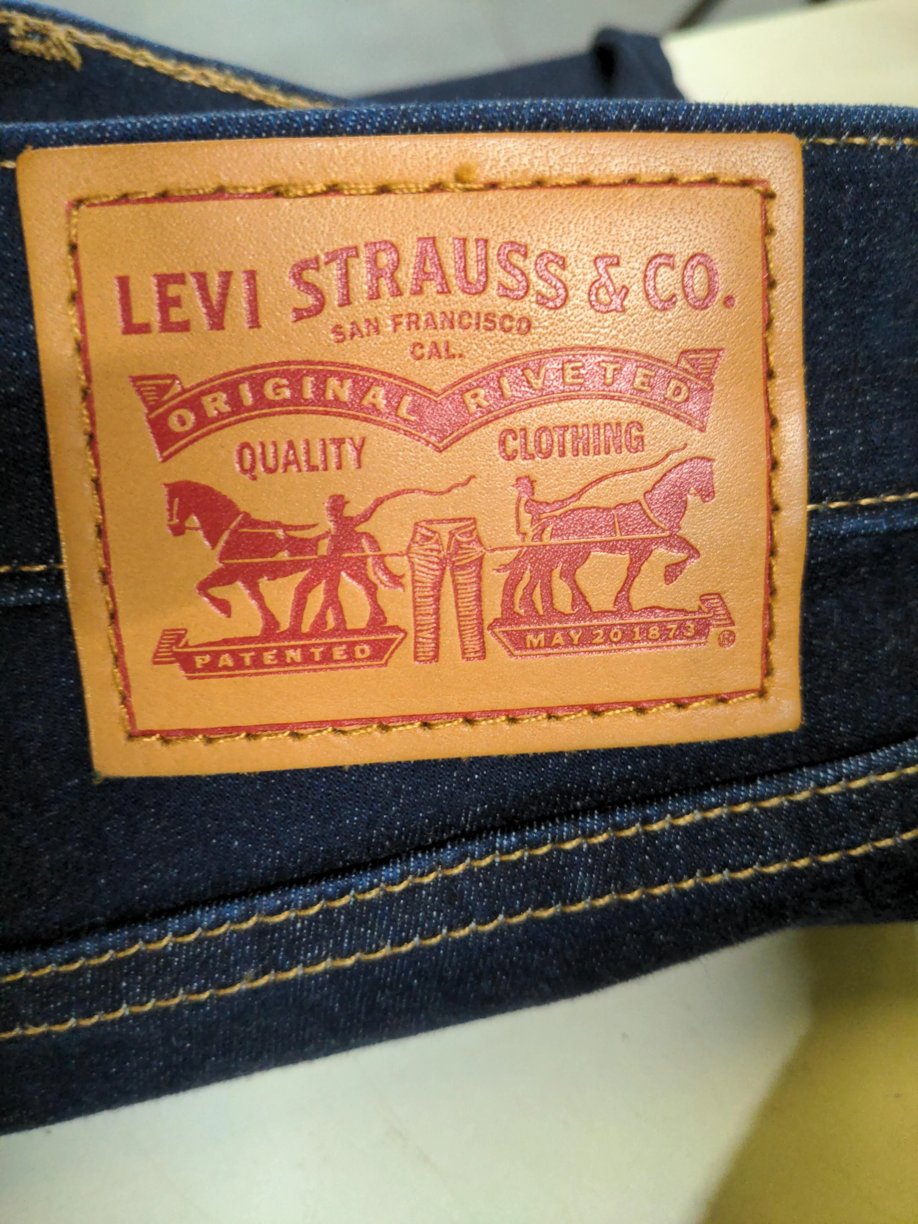 Levi’s Women's Jeans W 29 in Blue Cotton with Elastane Skinny - Image 5