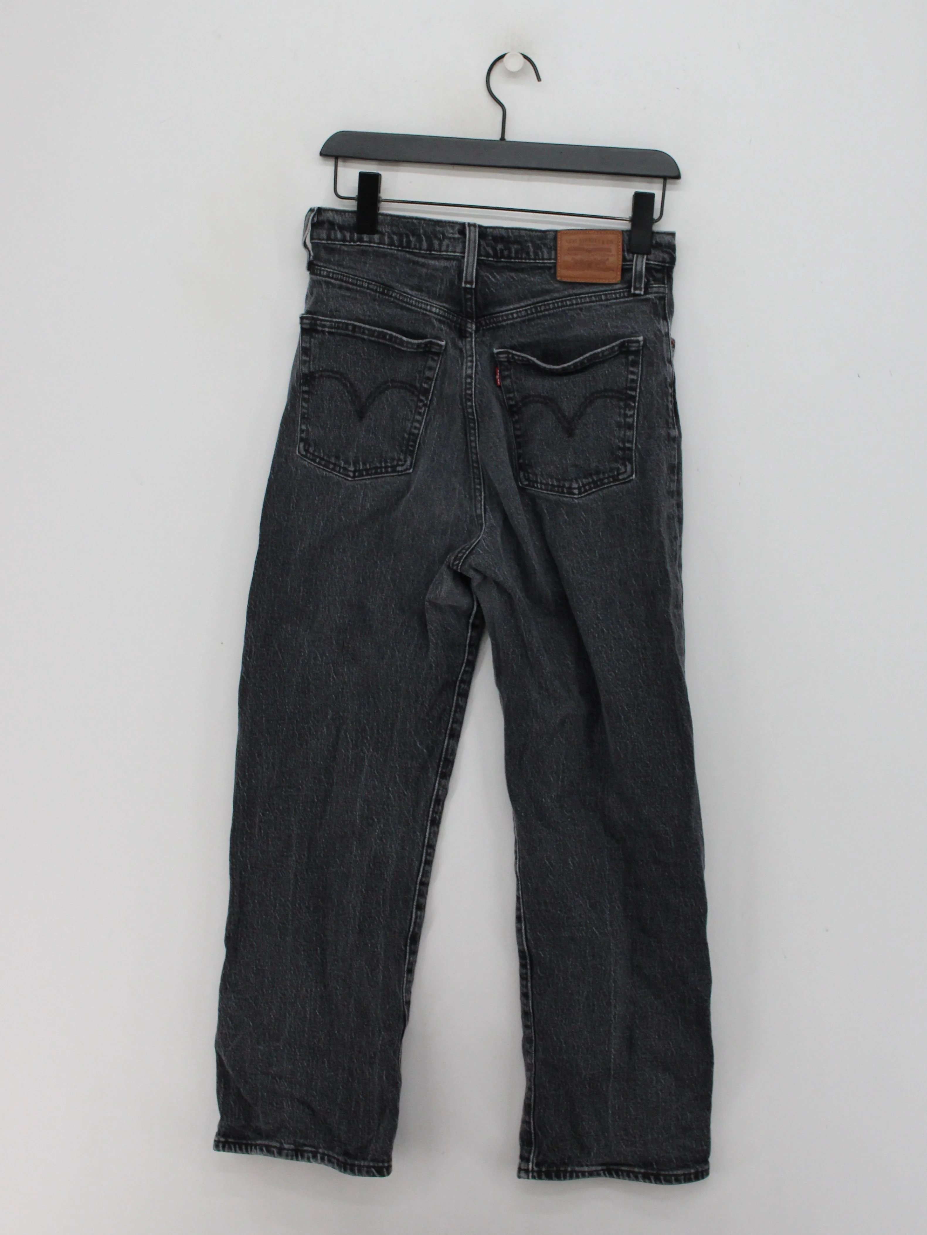 Levi’s Women's Jeans W 29 in Grey Cotton with Elastane Straight - Image 2