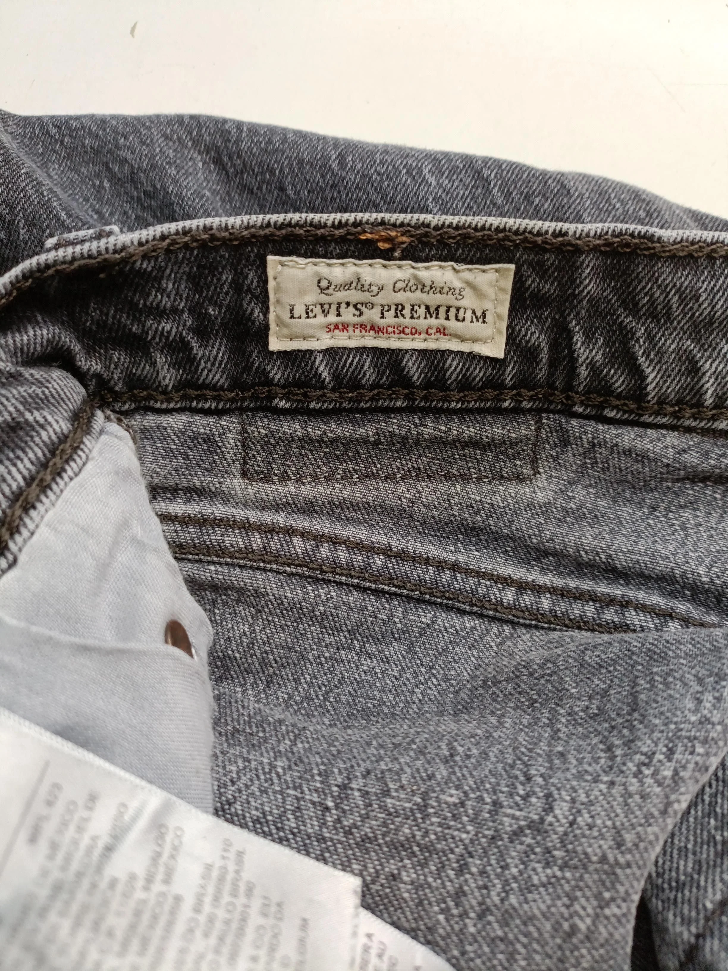 Levi’s Women's Jeans W 29 in Grey Cotton with Elastane Straight - Image 5
