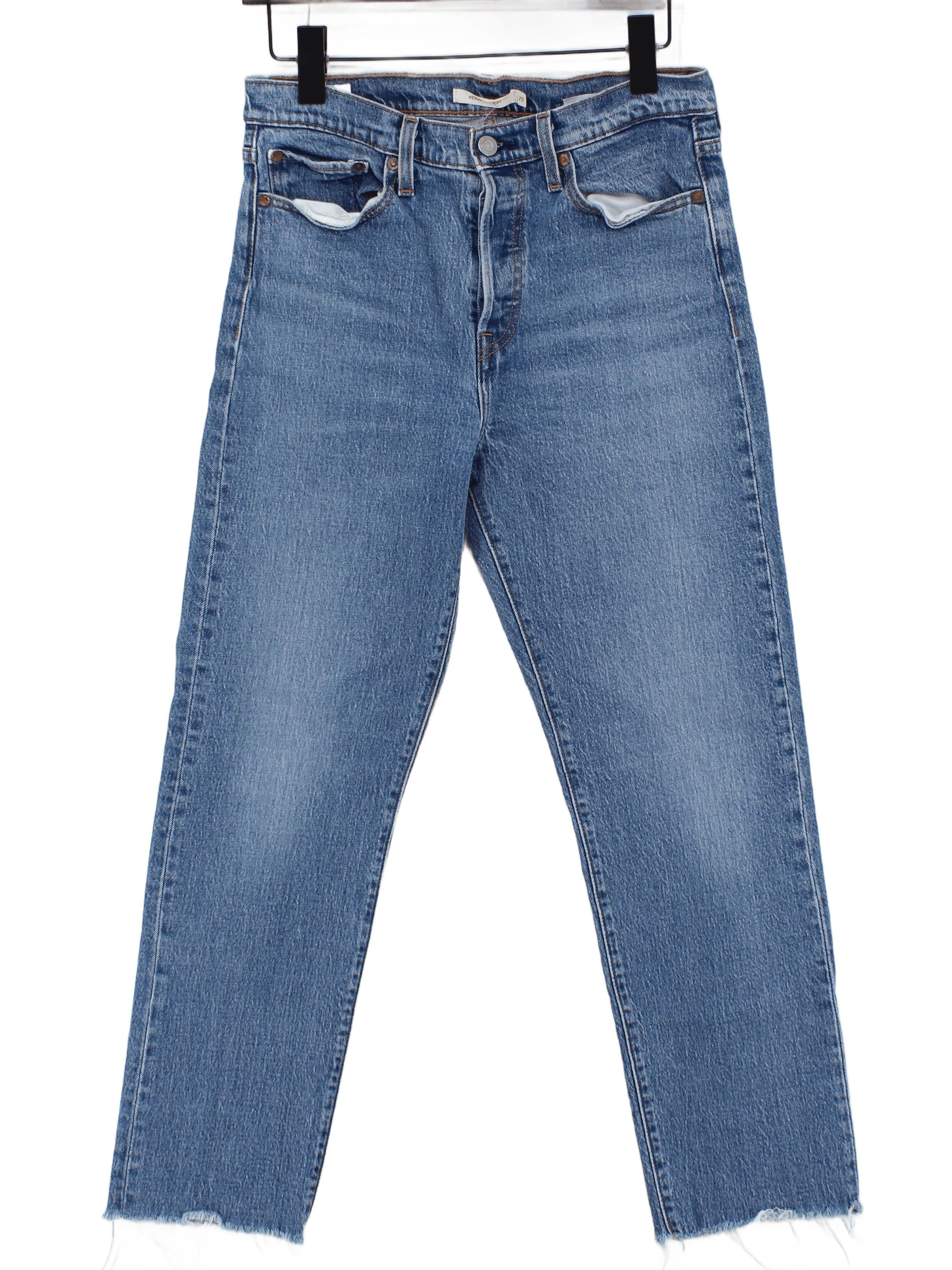 Levi’s Women's Jeans W 29 in; L 28 in Blue 100% Cotton Straight