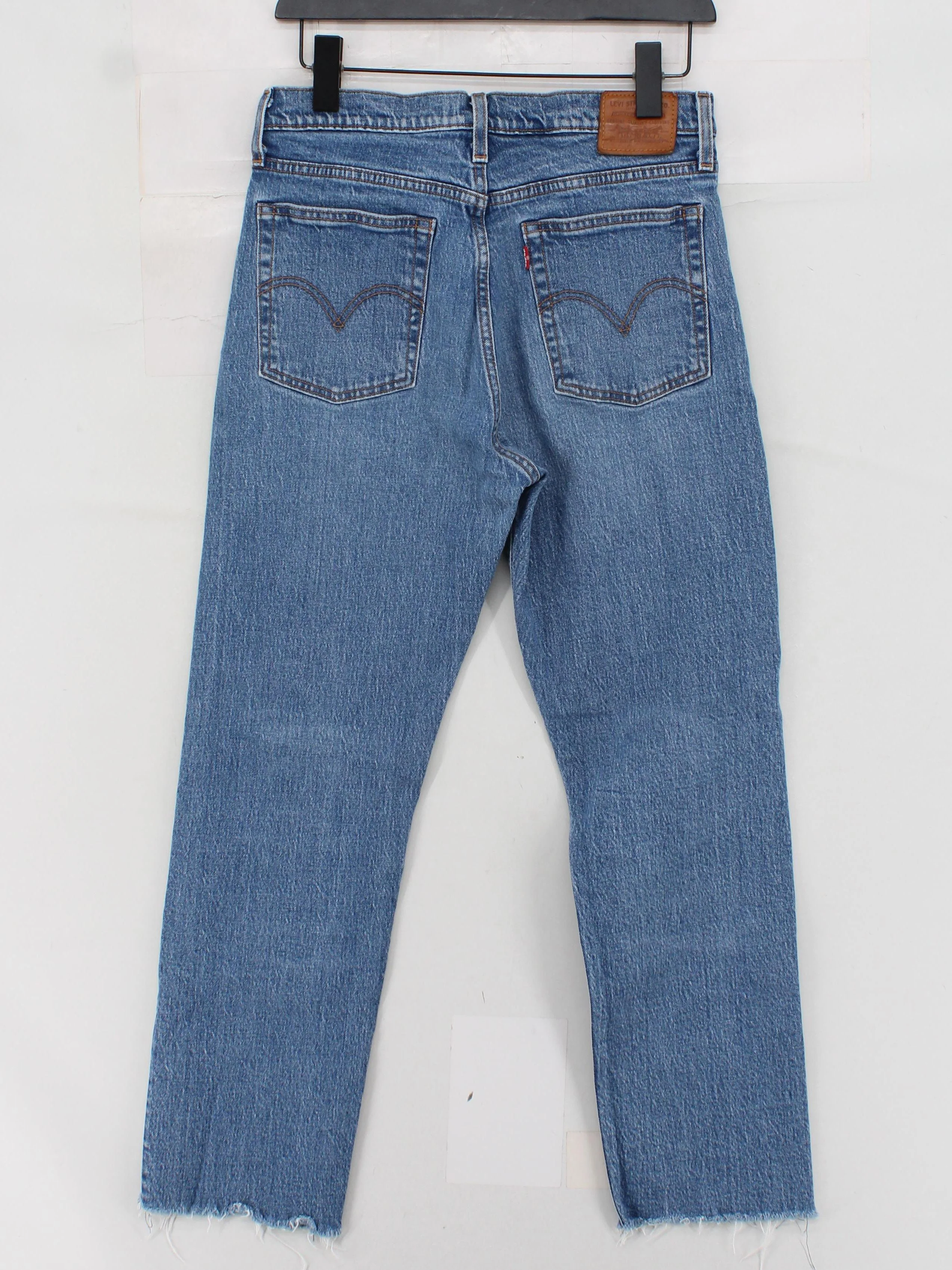 Levi’s Women's Jeans W 29 in; L 28 in Blue 100% Cotton Straight - Image 2