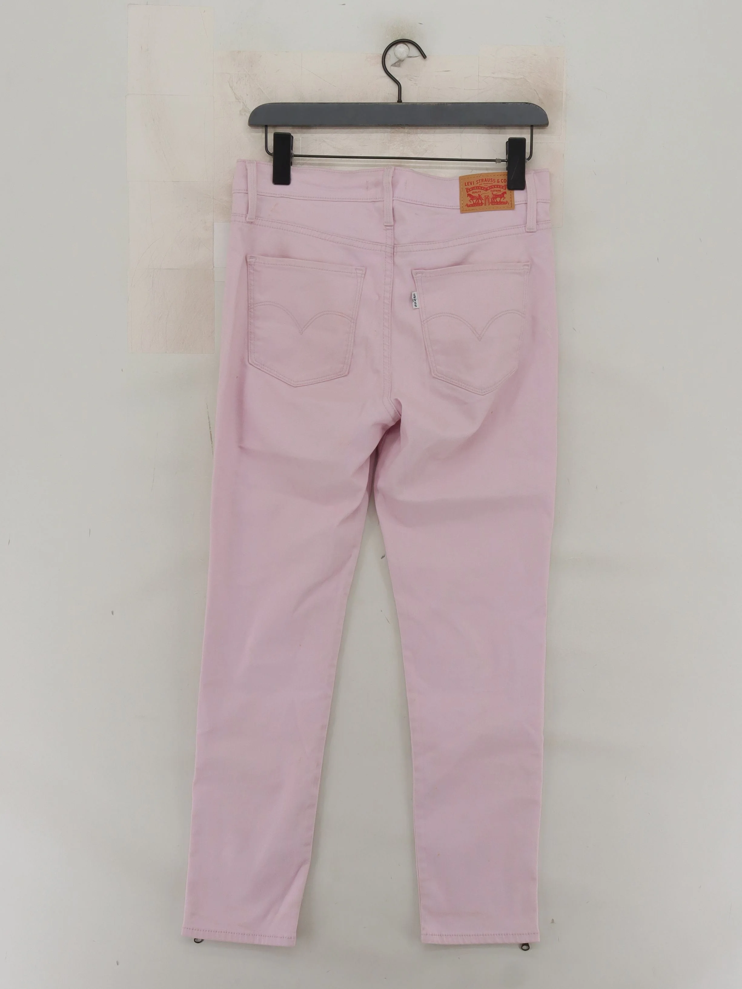 Levi’s Women's Jeans W 29 in Pink Cotton with Viscose, Elastane Skinny - Image 2