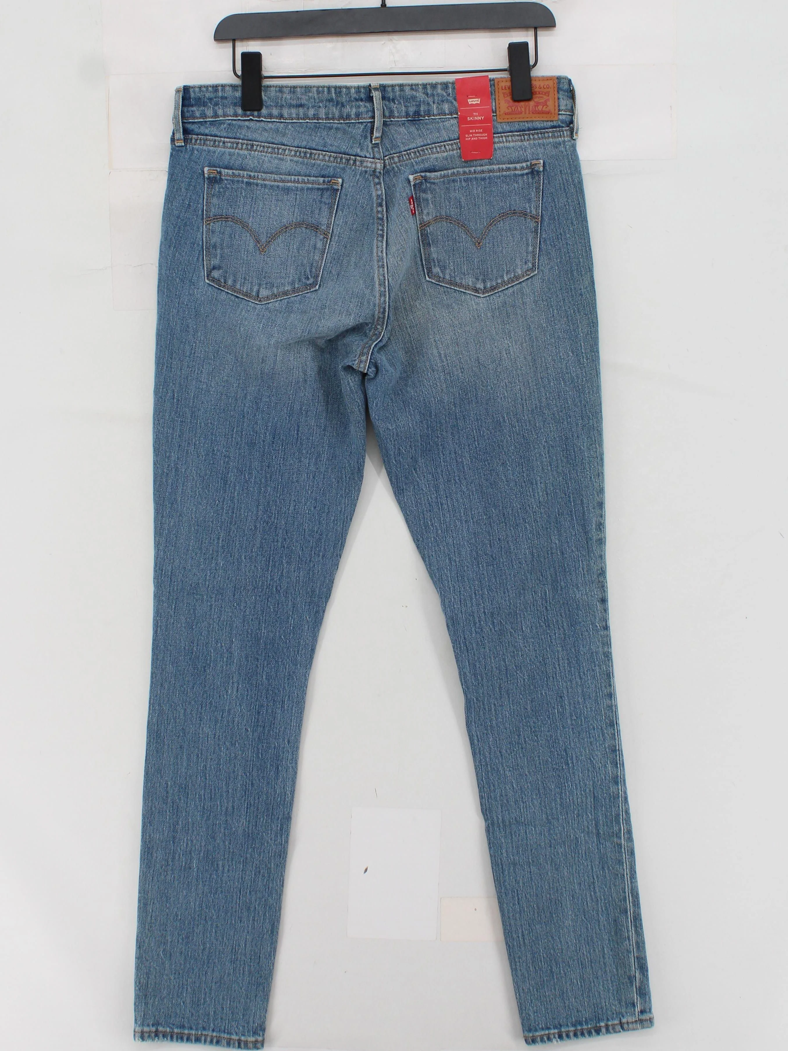 Levi’s Women's Jeans W 30 in Blue Cotton with Elastane Skinny New with tags - Image 2