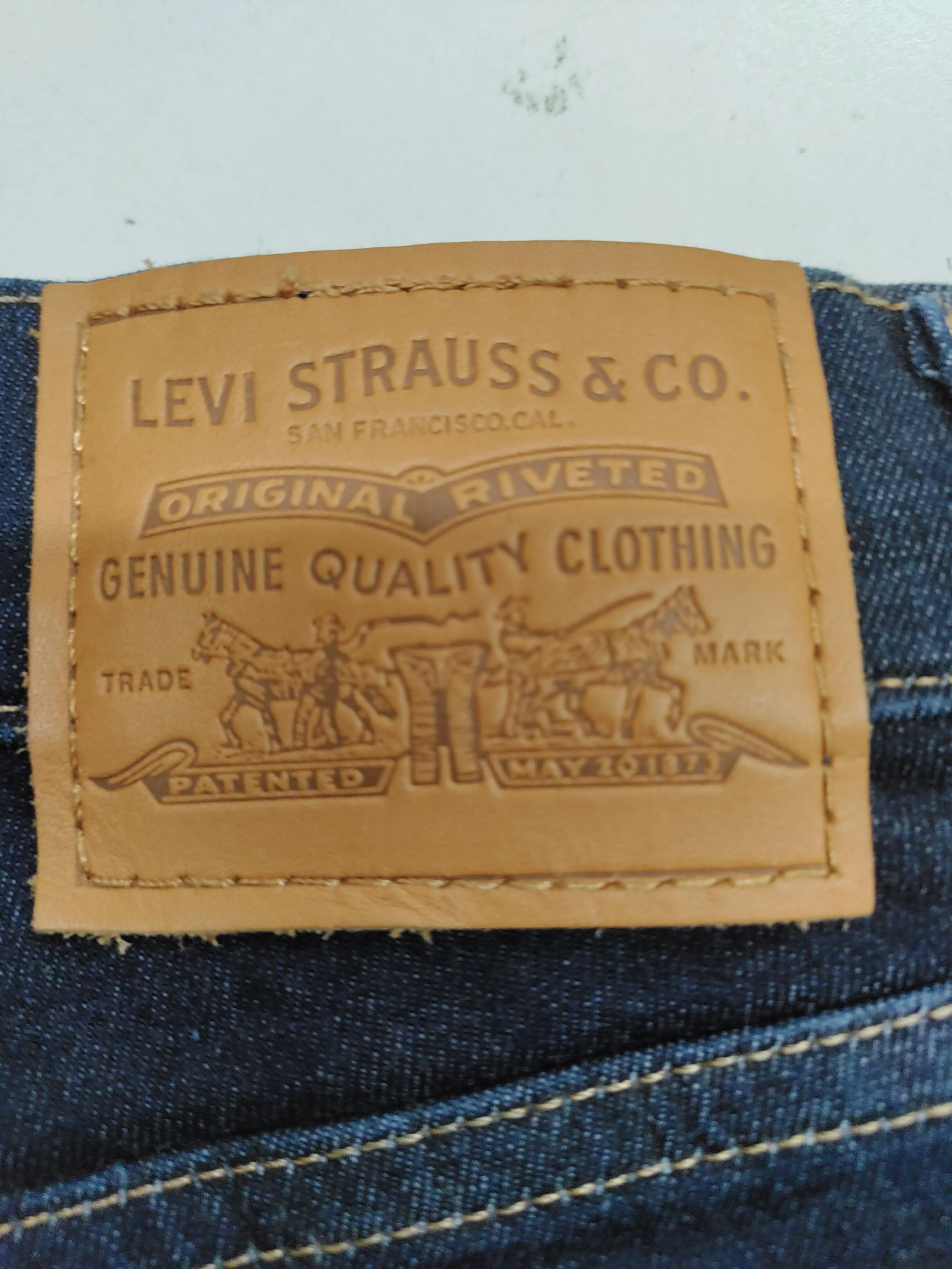 Levi’s Women's Jeans W 30 in Blue Cotton with Polyester, Elastane Skinny - Image 5