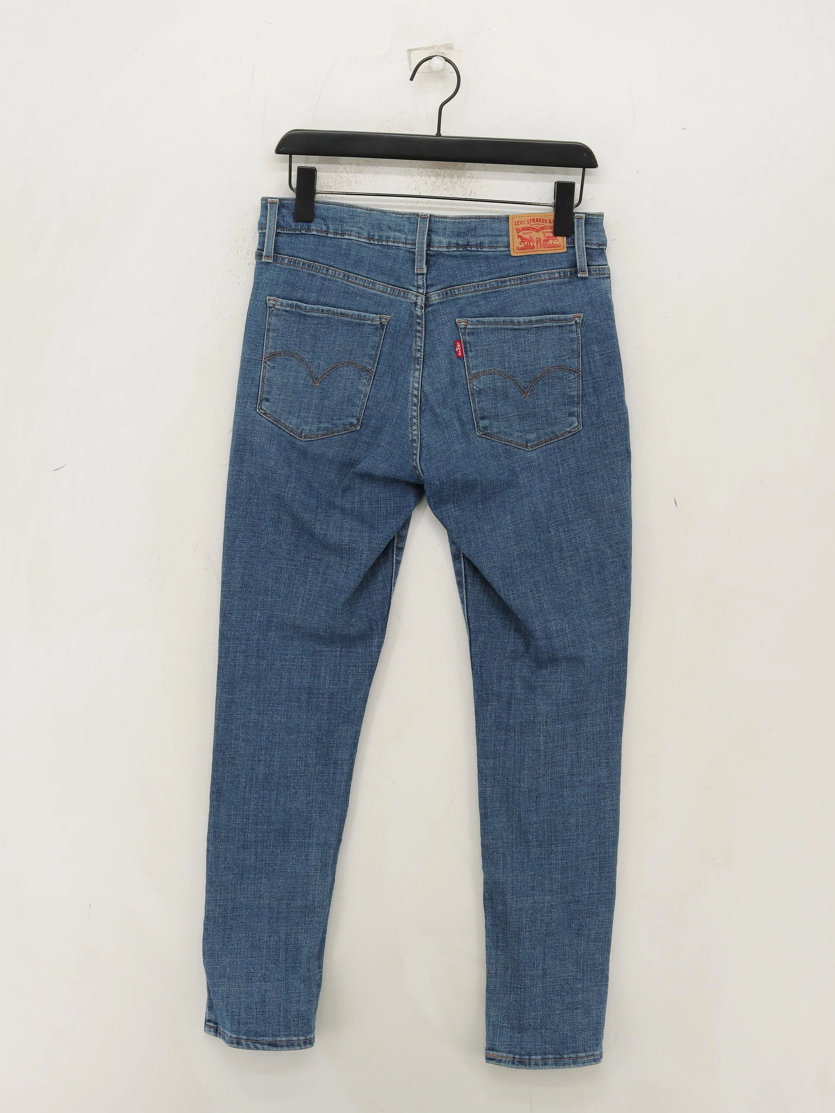 Levi’s Women's Jeans W 30 in Blue Cotton with Viscose, Polyester Skinny - Image 2
