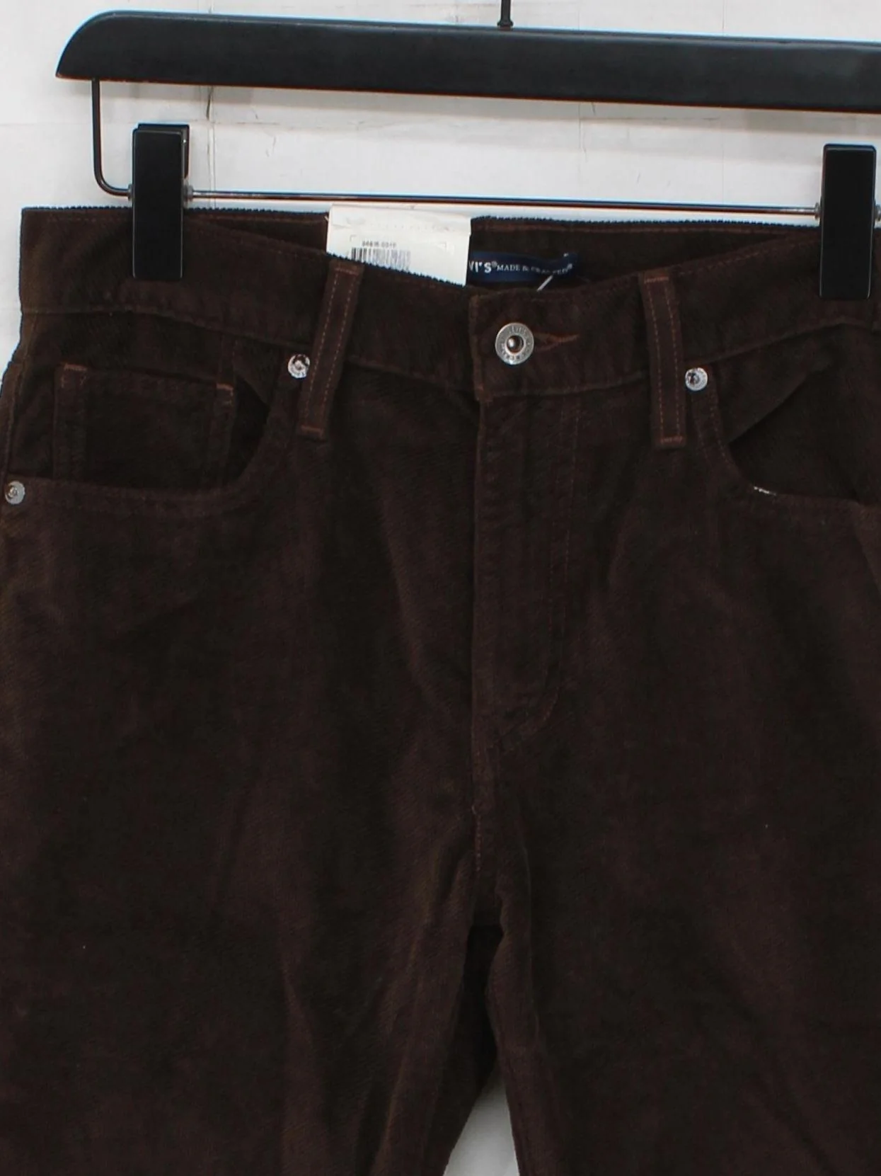 Levi’s Women's Jeans W 30 in Brown 100% Cotton Straight - Image 3