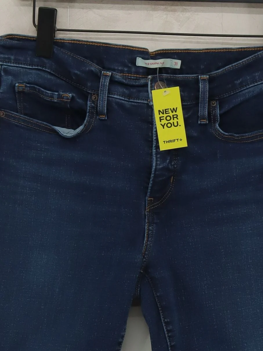 Levi’s Women's Jeans W 31 in Blue Cotton with Viscose, Elastane Skinny - Image 3