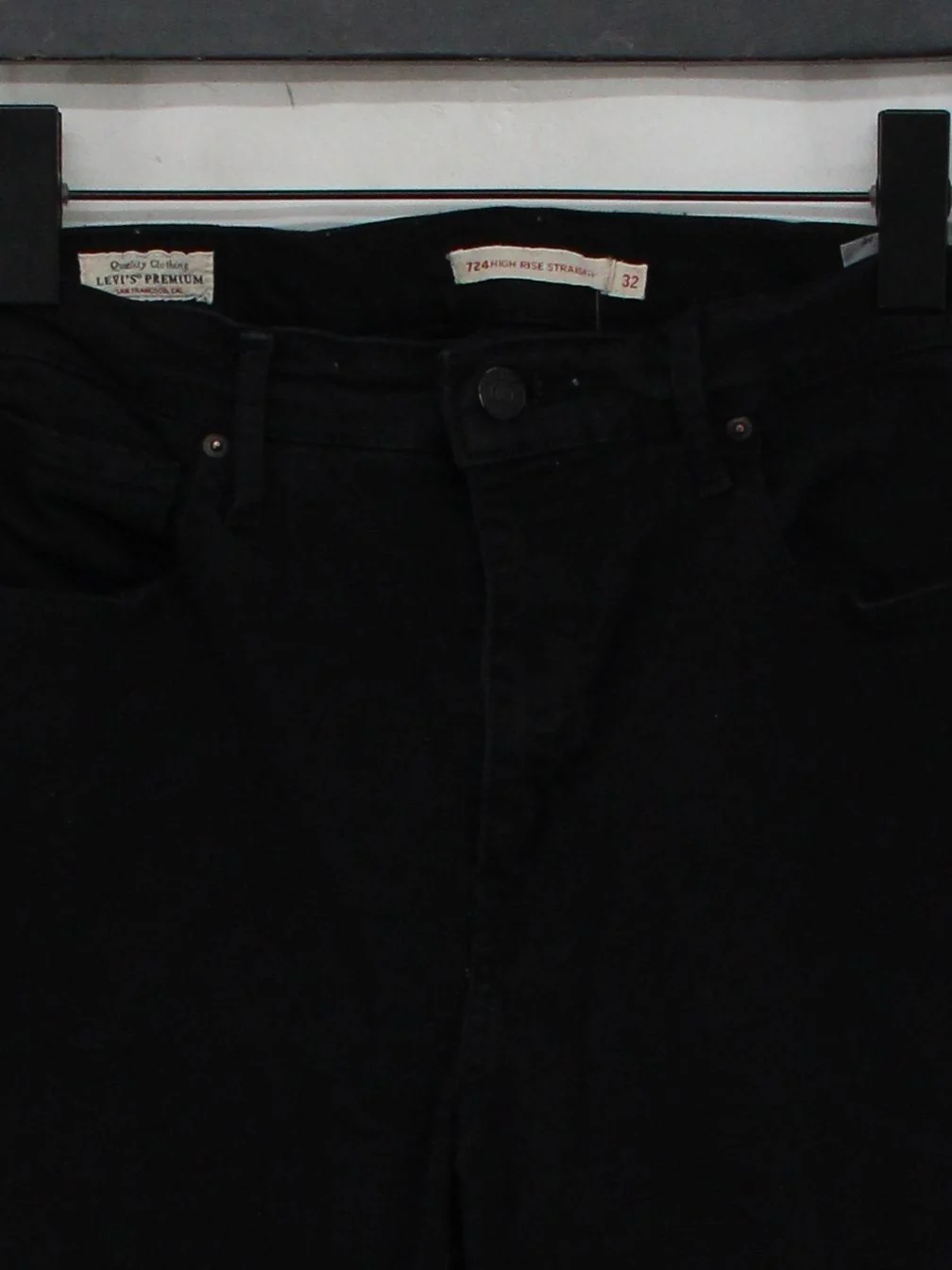 Levi’s Women's Jeans W 32 in Black Cotton - Image 3