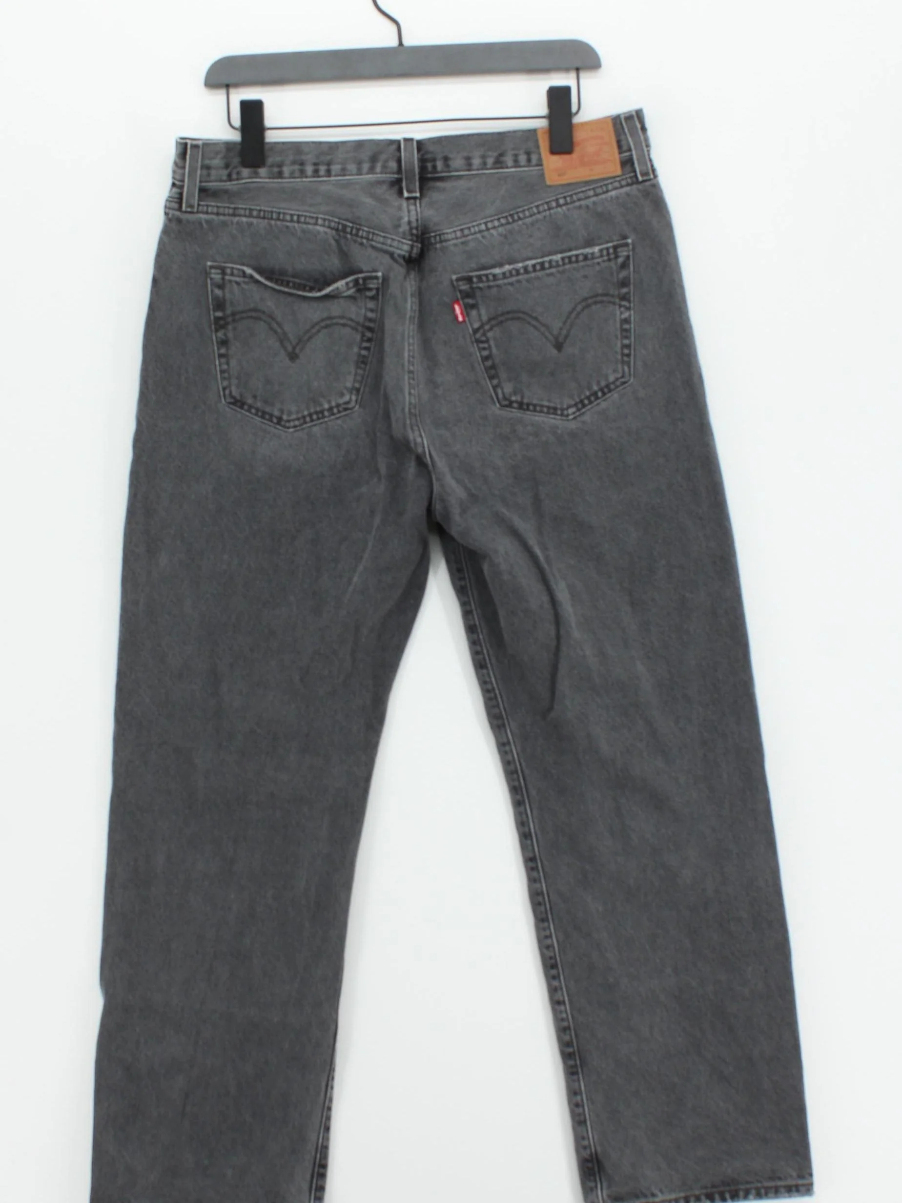 Levi’s Women's Jeans W 32 in; L 30 in Grey 100% Cotton Straight - Image 2