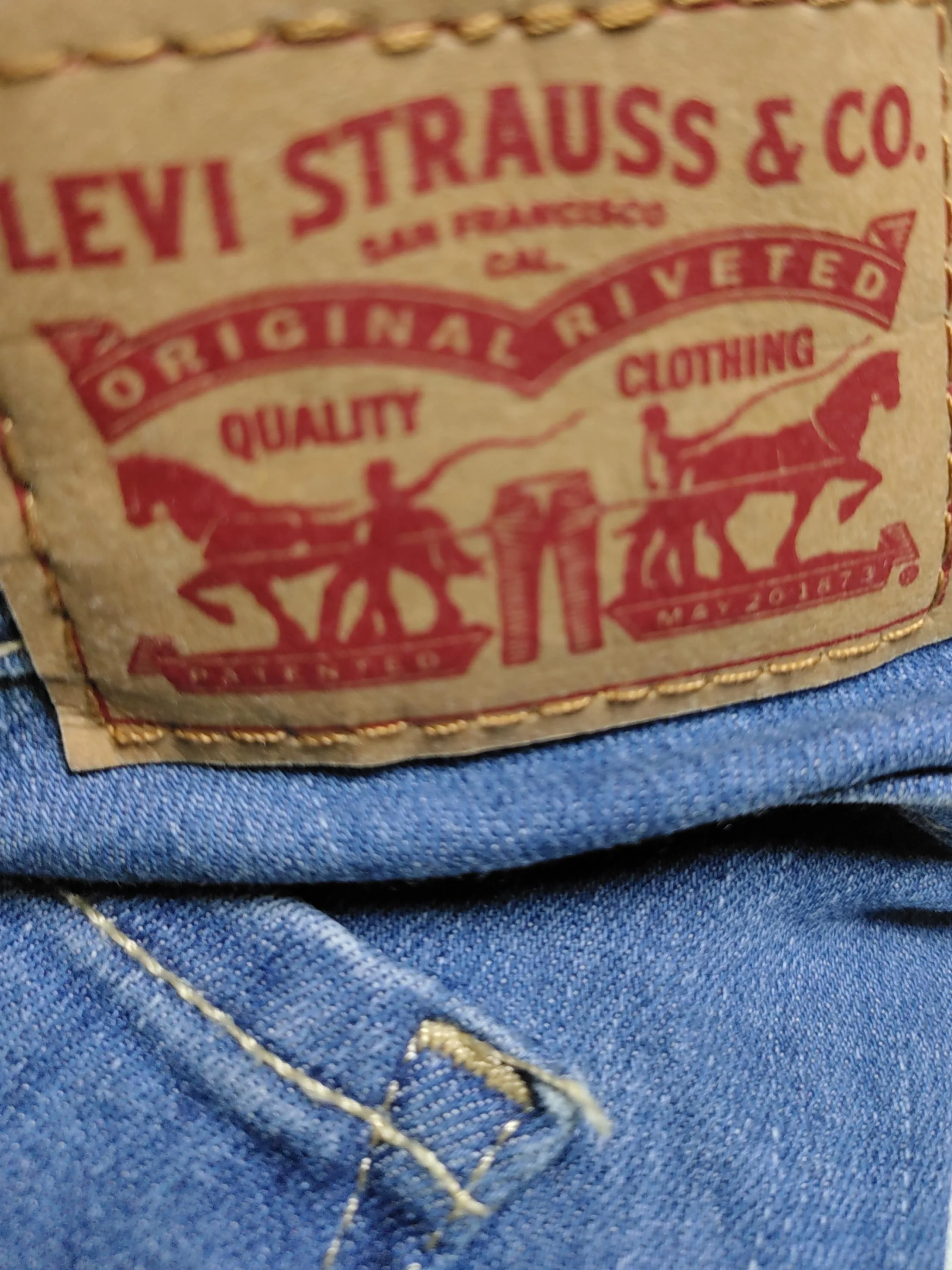 Levi’s Women's Jeans W 33 in Blue Cotton - Image 5
