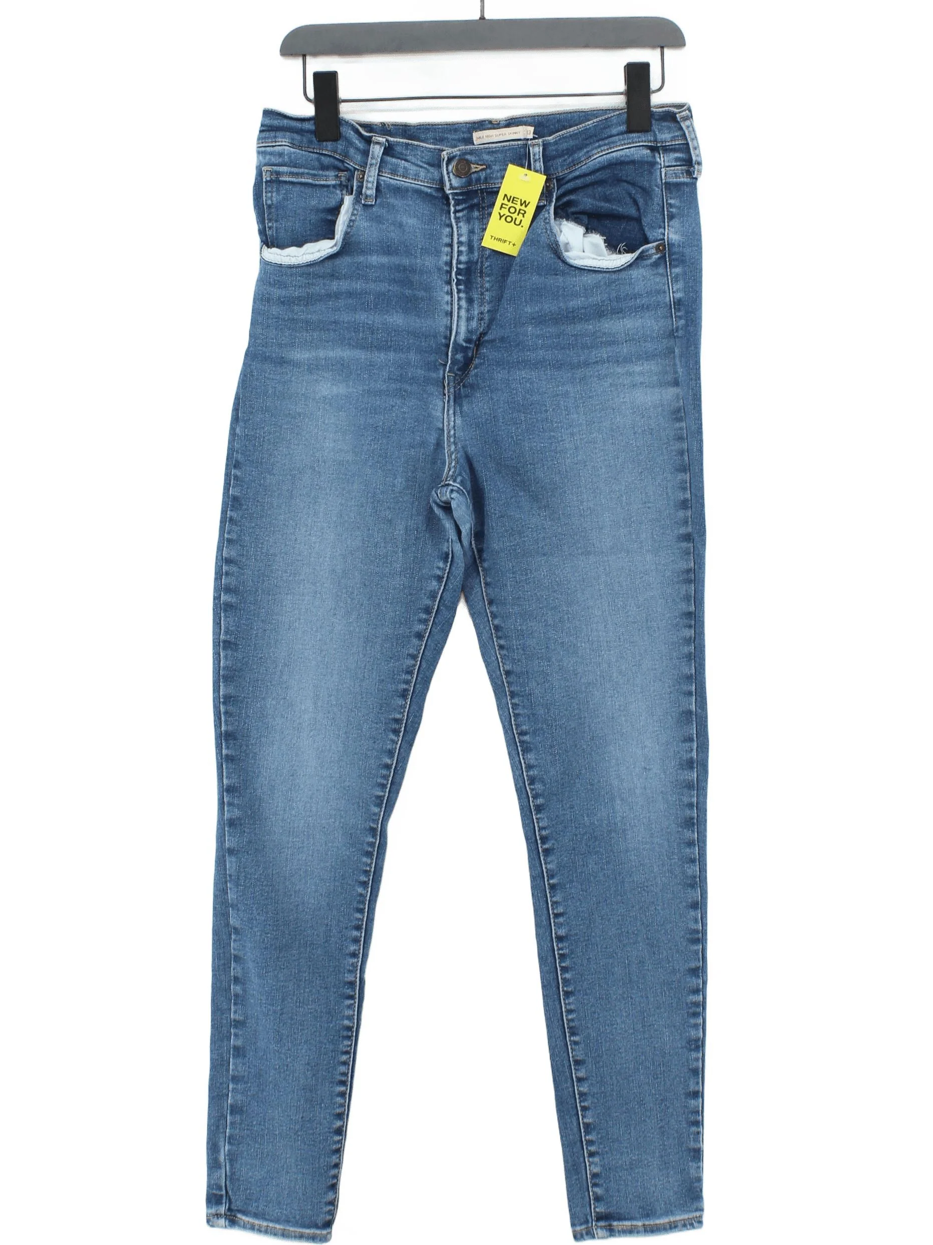 Levi’s Women's Jeans W 33 in Blue Cotton with Polyester, Elastane Skinny