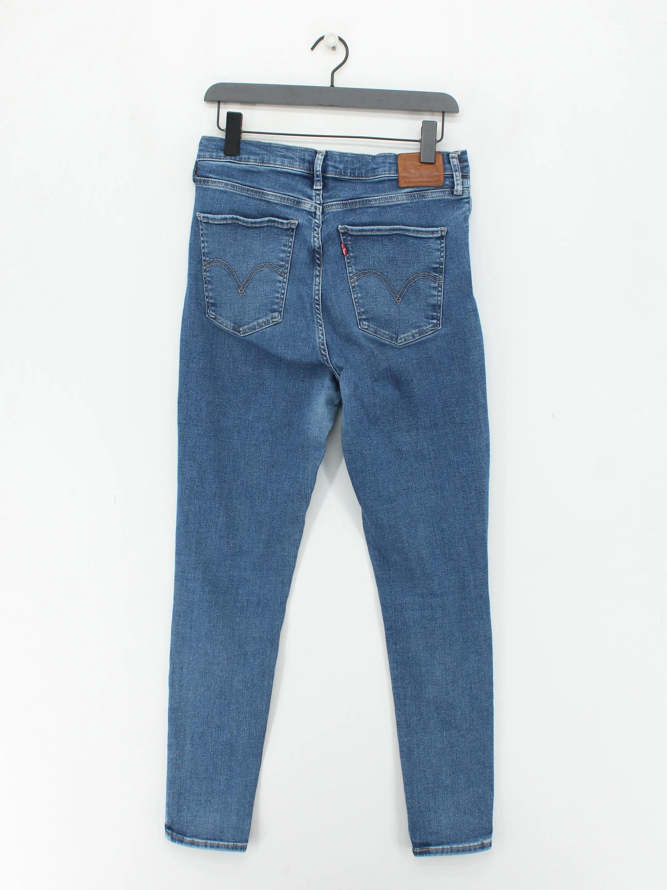 Levi’s Women's Jeans W 33 in Blue Cotton with Polyester, Elastane Skinny - Image 2