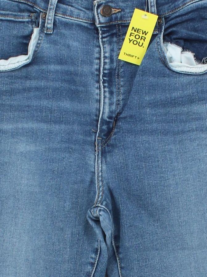 Levi’s Women's Jeans W 33 in Blue Cotton with Polyester, Elastane Skinny - Image 3
