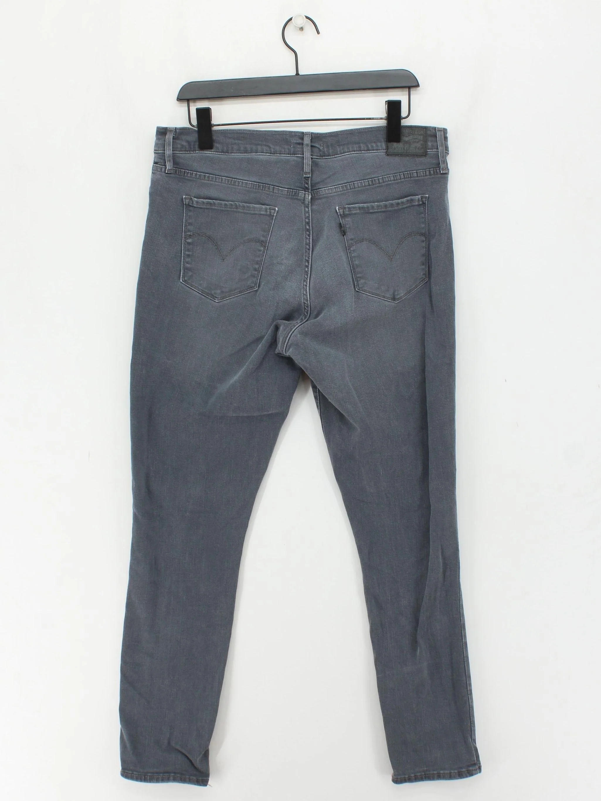 Levi’s Women's Jeans W 33 in Grey Cotton - Image 2
