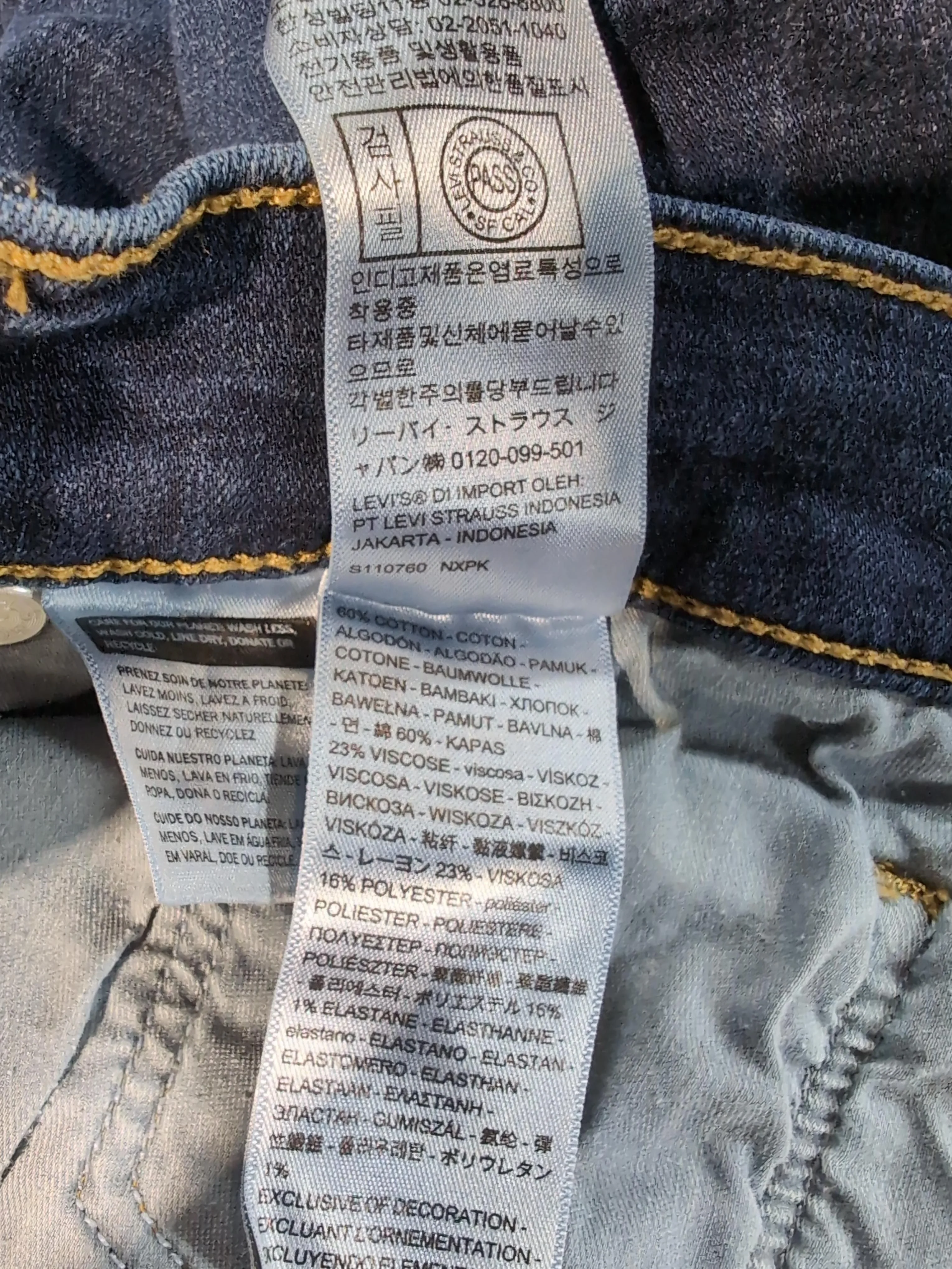 Levi’s Women's Jeans W 38 in Blue Cotton - Image 6