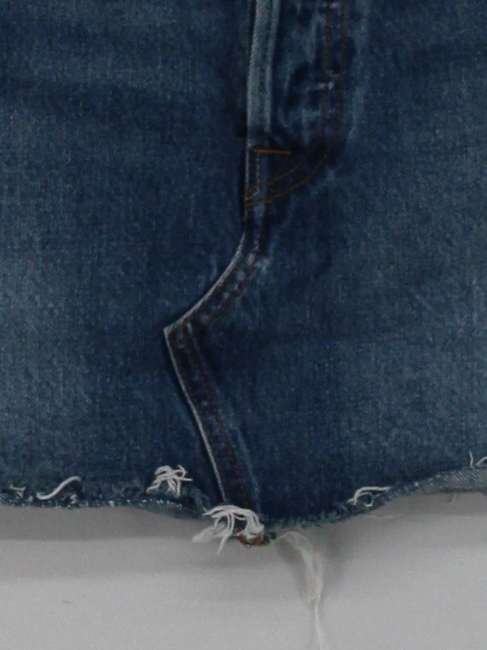 Levi’s Women's Mini Skirt XXS Blue 100% Cotton Short Mini - Image 4
