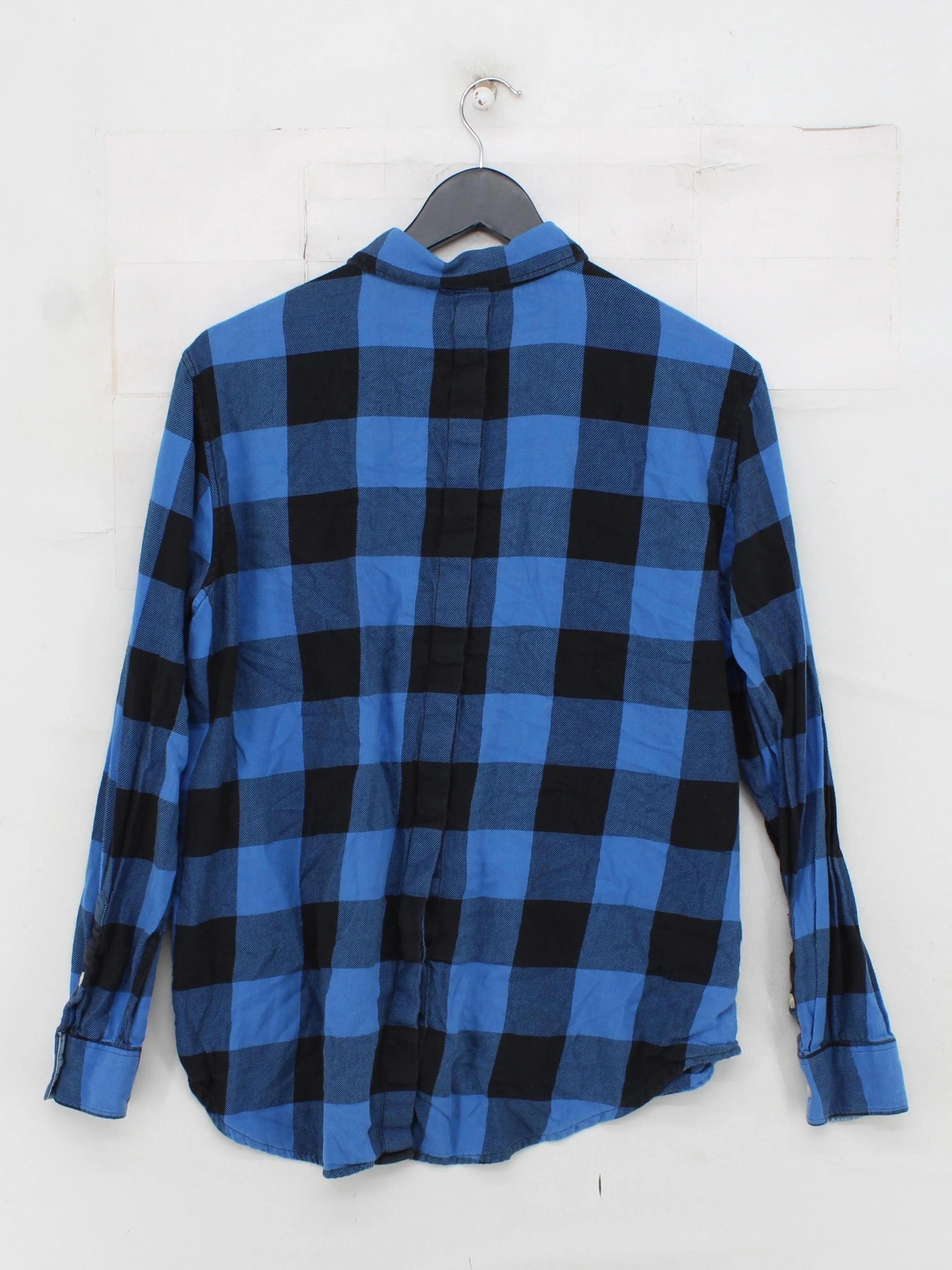 Levi’s Women's Shirt M Multi Checkered 100% Cotton Long Sleeve Collared Basic - Image 2