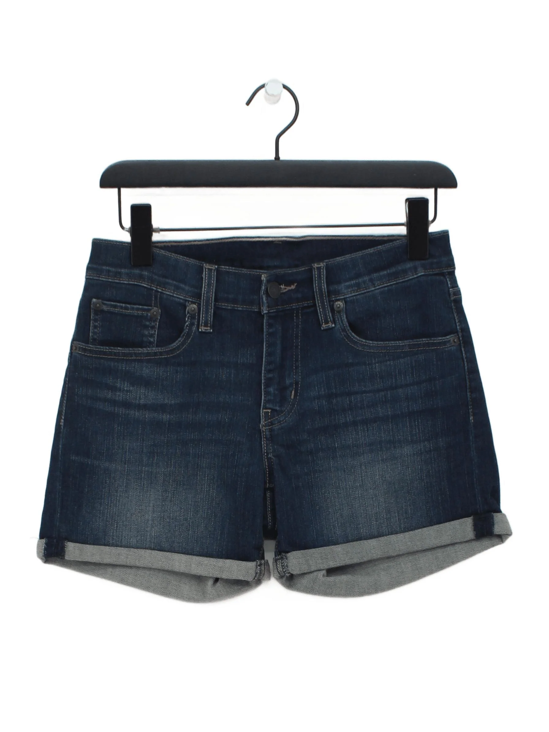 Levi’s Women's Shorts W 27 in Blue 100% Cotton Mom