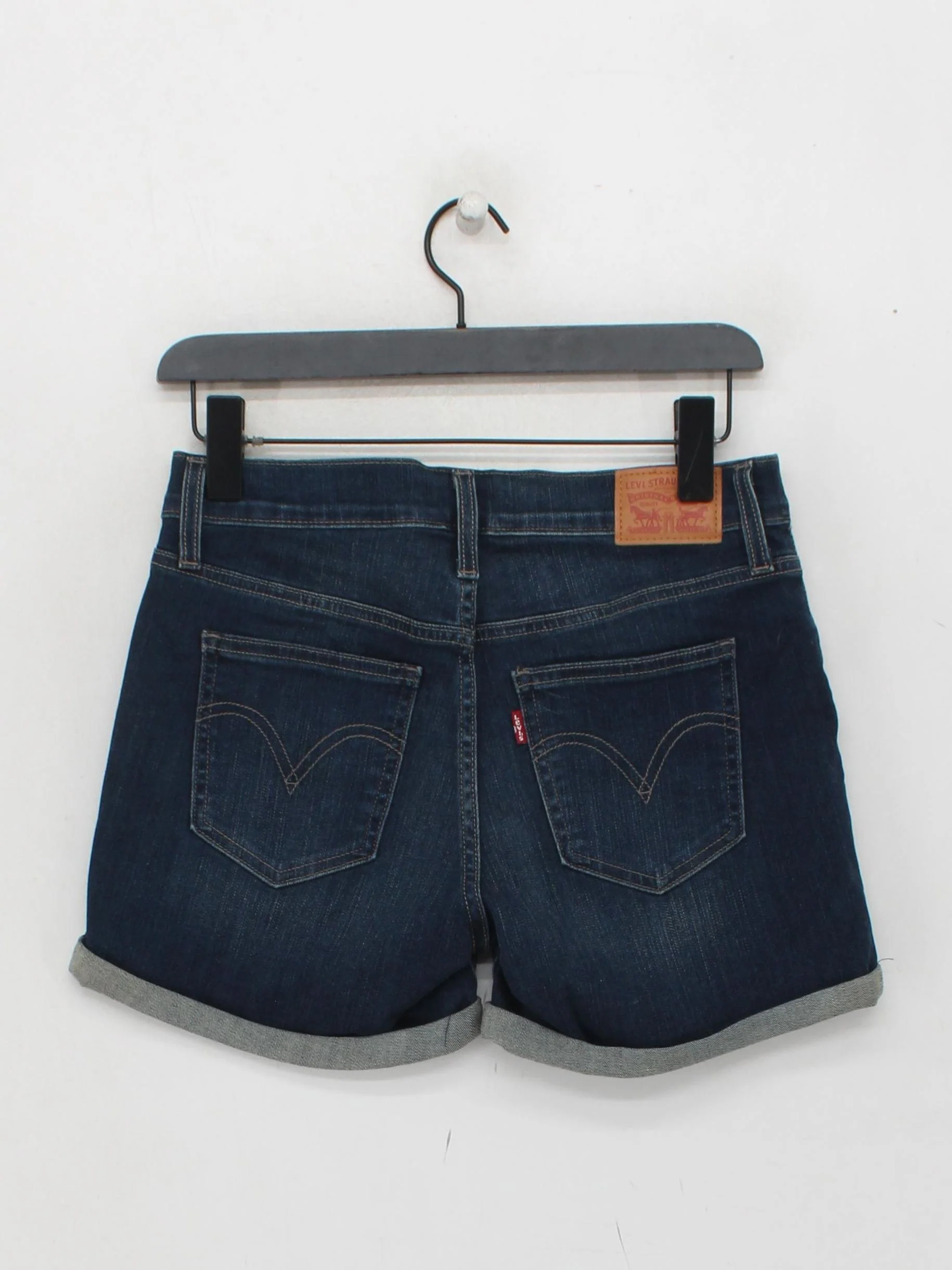Levi’s Women's Shorts W 27 in Blue 100% Cotton Mom - Image 2