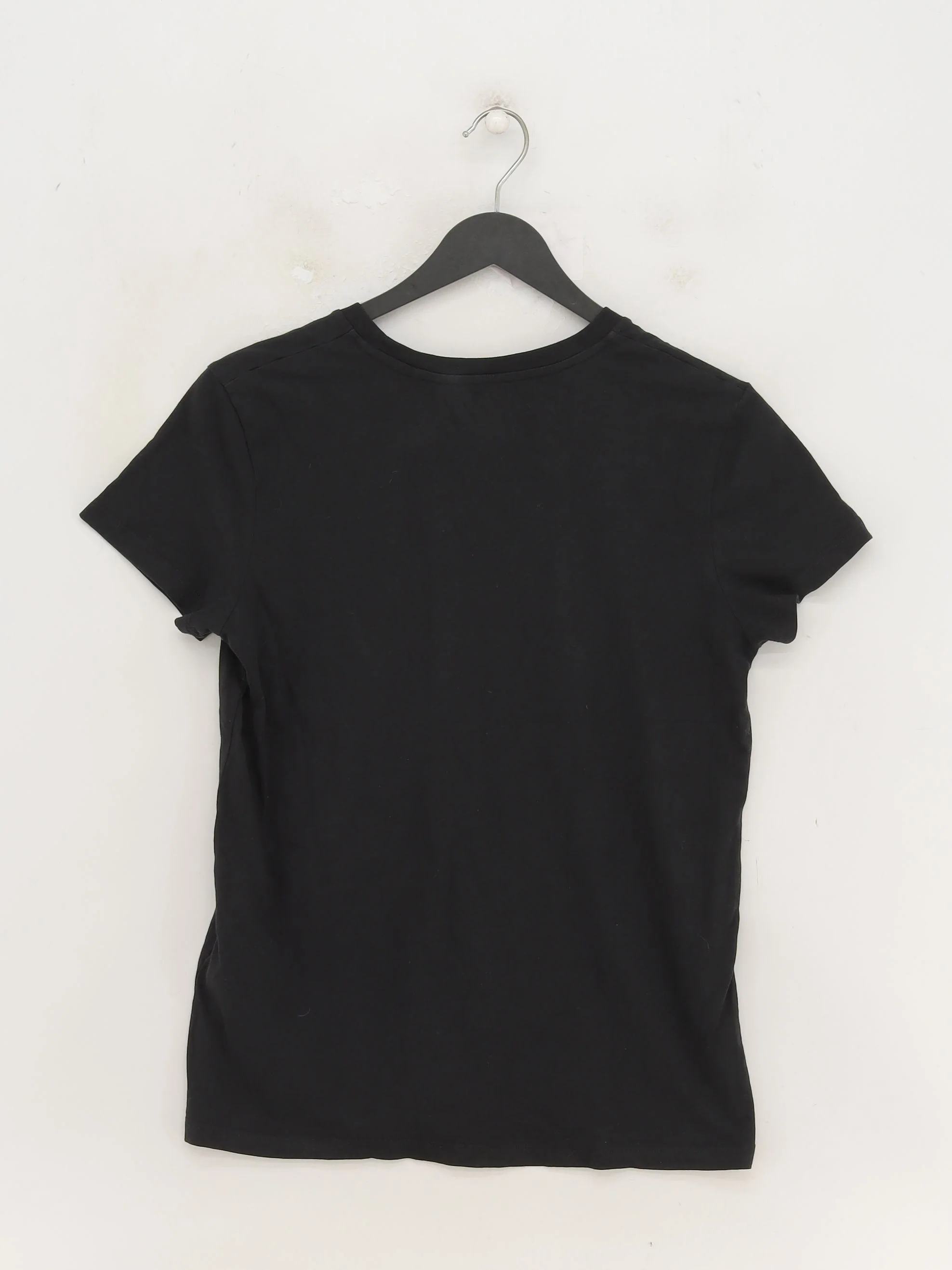Levi’s Women's T-Shirt M Black 100% Cotton Short Sleeve Round Neck Basic - Image 2