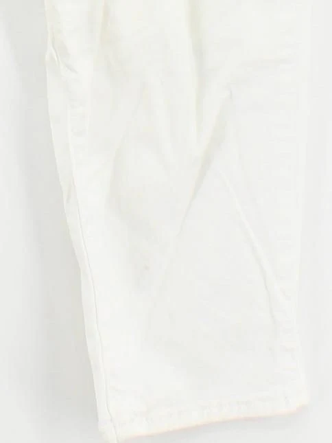 Levi’s Women's Trousers M White Cotton with Elastane Tapered Chino - Image 4