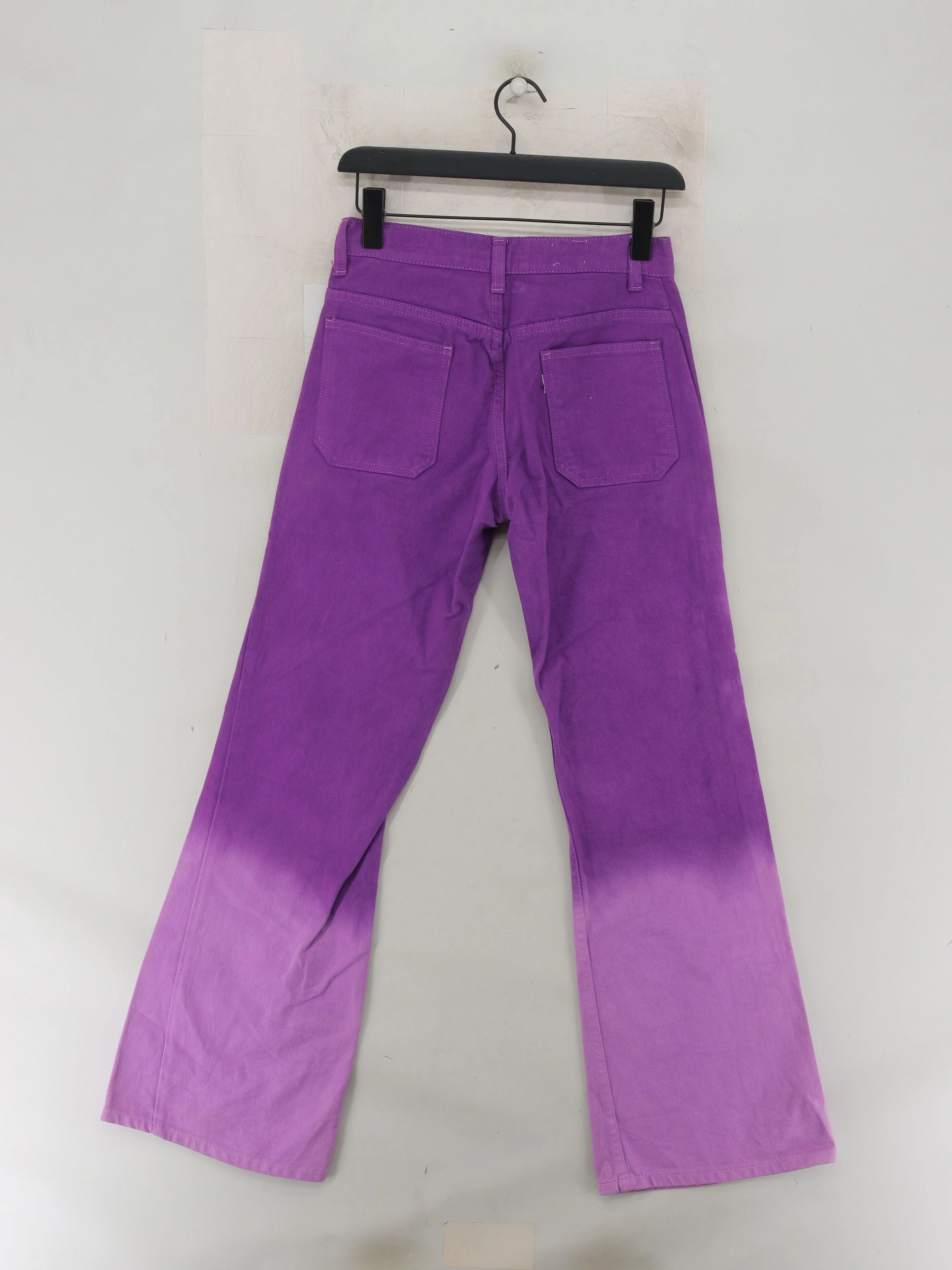 Levi’s Women's Trousers W 28 in Purple 100% Cotton Flared Chino - Image 2