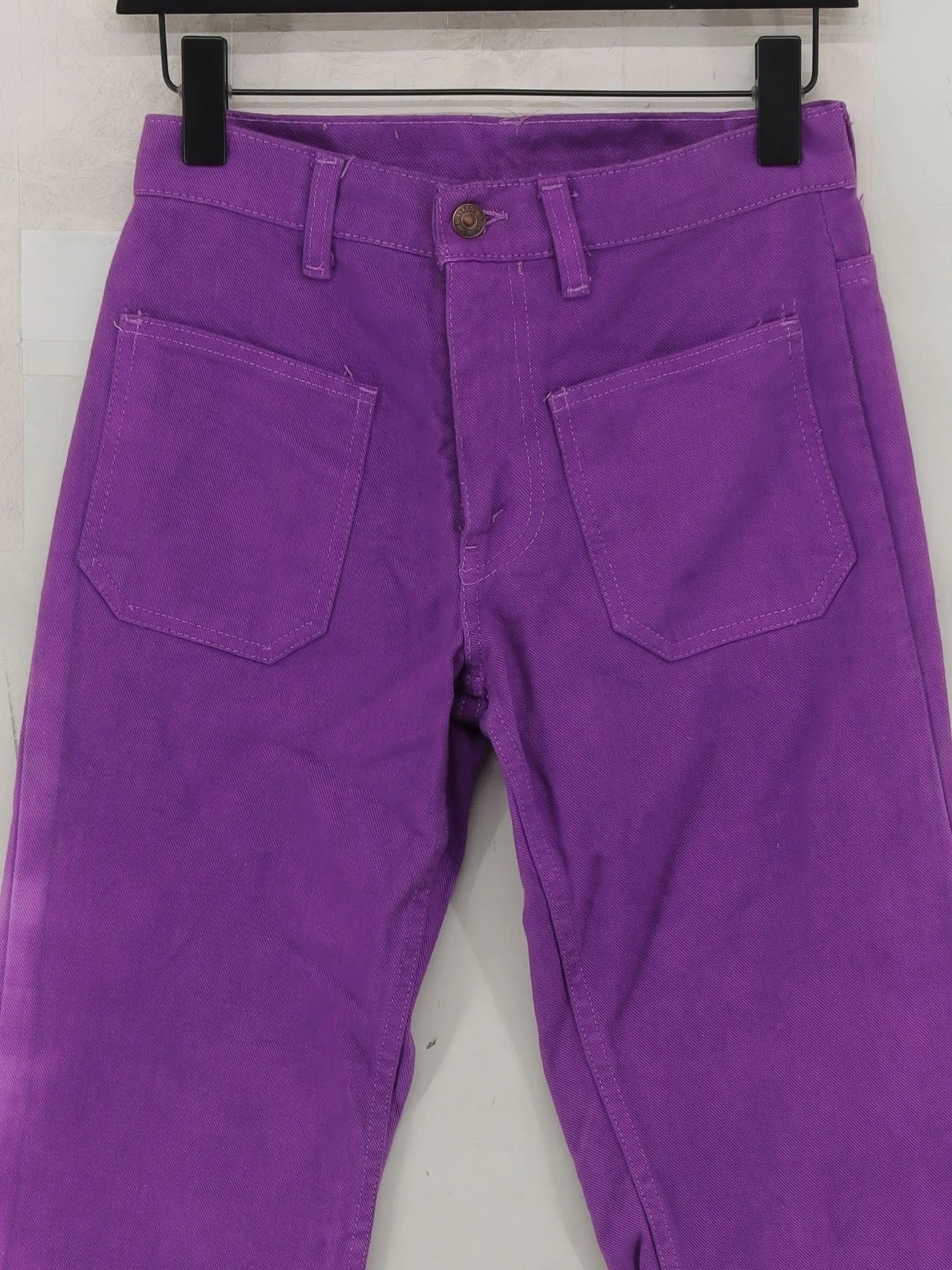 Levi’s Women's Trousers W 28 in Purple 100% Cotton Flared Chino - Image 3