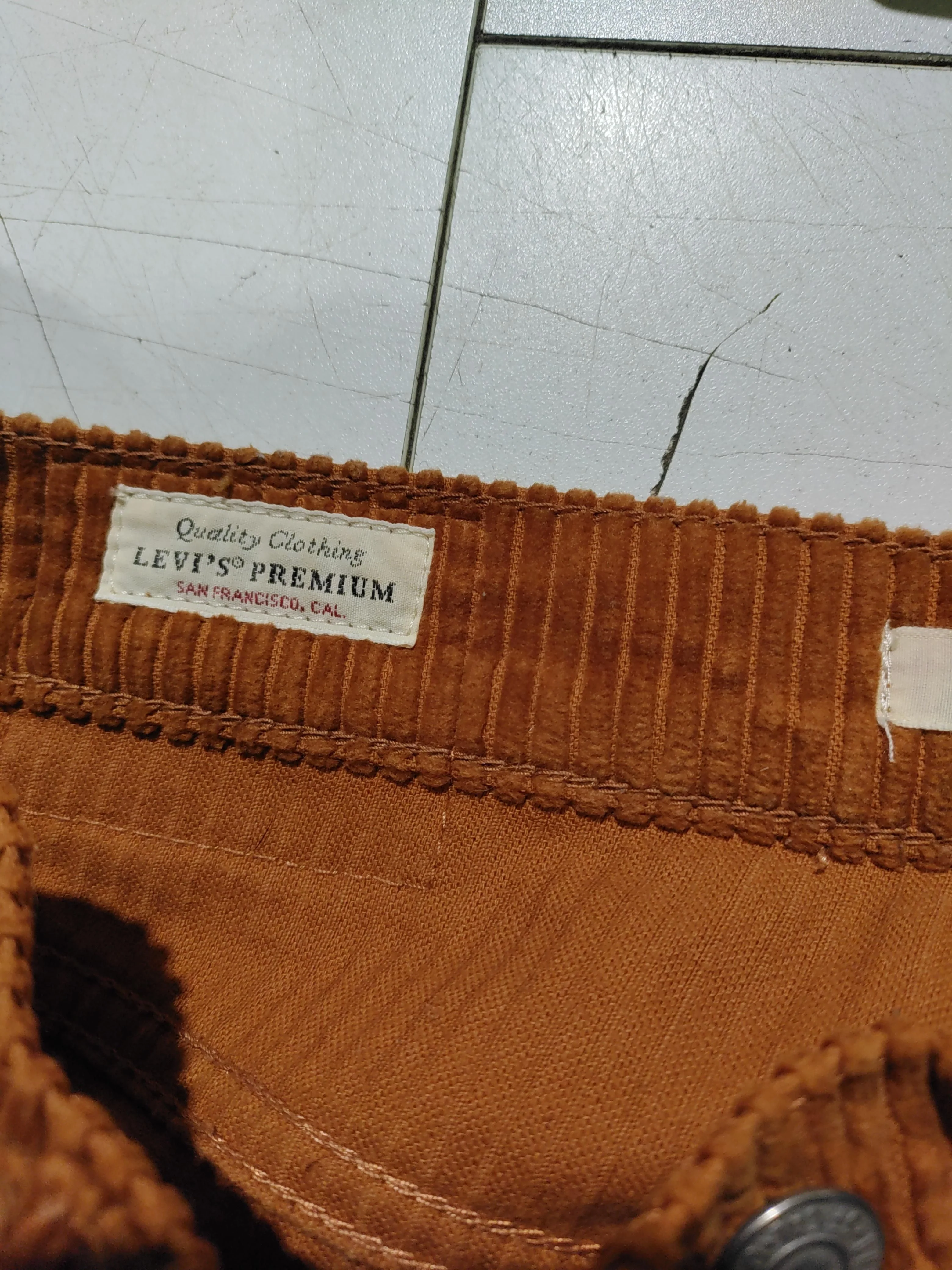 Levi’s Women's Trousers W 30 in Tan 100% Cotton Wide-Leg Chino - Image 5