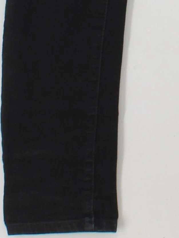 Levi's Line 8 Women's Jeans W 25 in Black Cotton with Polyester, Elastane Skinny - Image 4