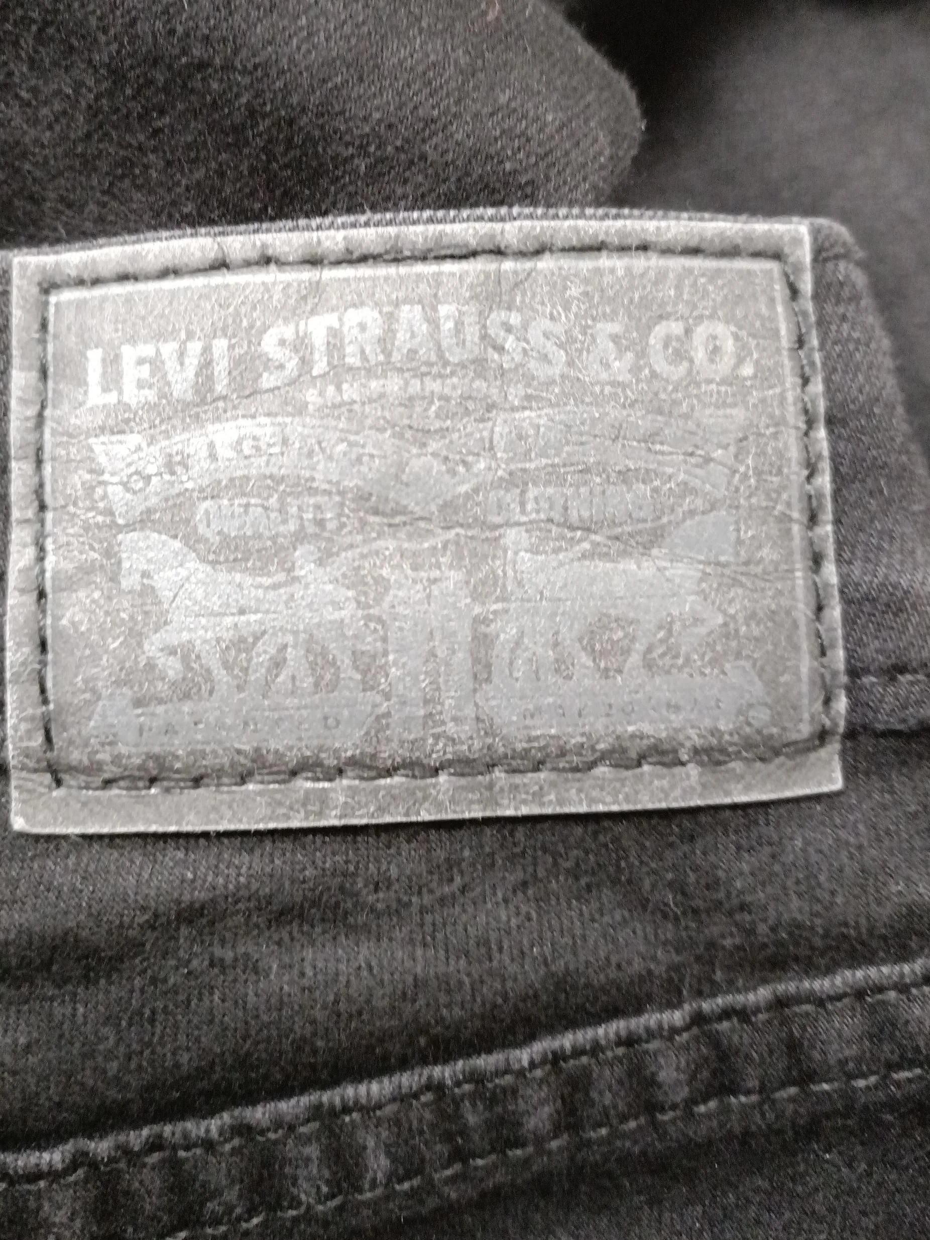 Levi's Line 8 Women's Jeans W 25 in Black Cotton with Polyester, Elastane Skinny - Image 7