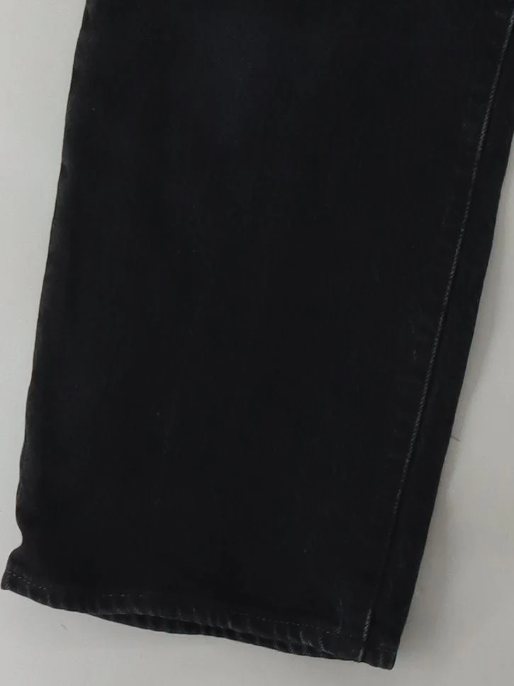 Levi's Line 8 Women's Jeans W 32 in Black 100% Other Straight - Image 4