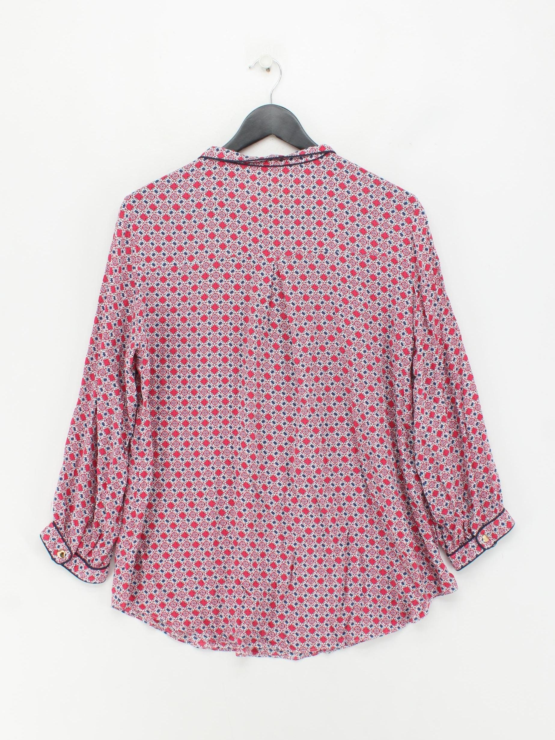 Libelula Women's Shirt UK 16 Multi 100% Rayon Long Sleeve Collared Basic - Image 2