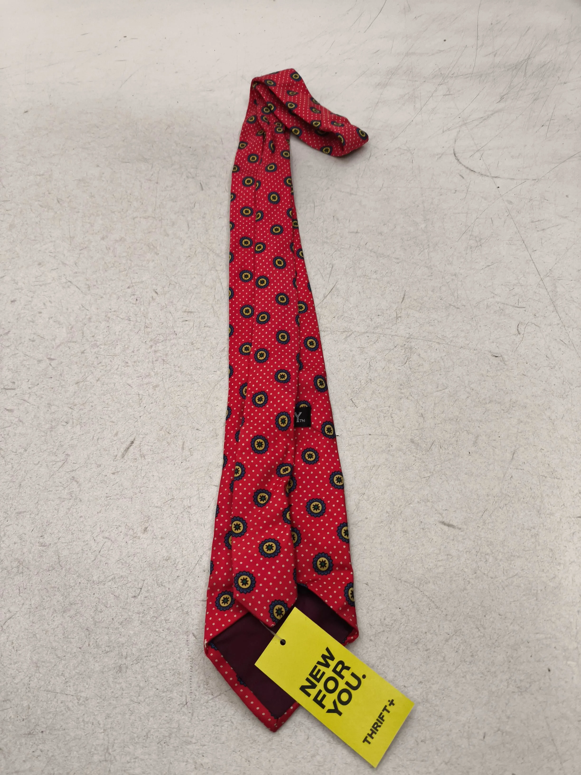 Liberty Men's Tie Multi 100% Silk - Image 2